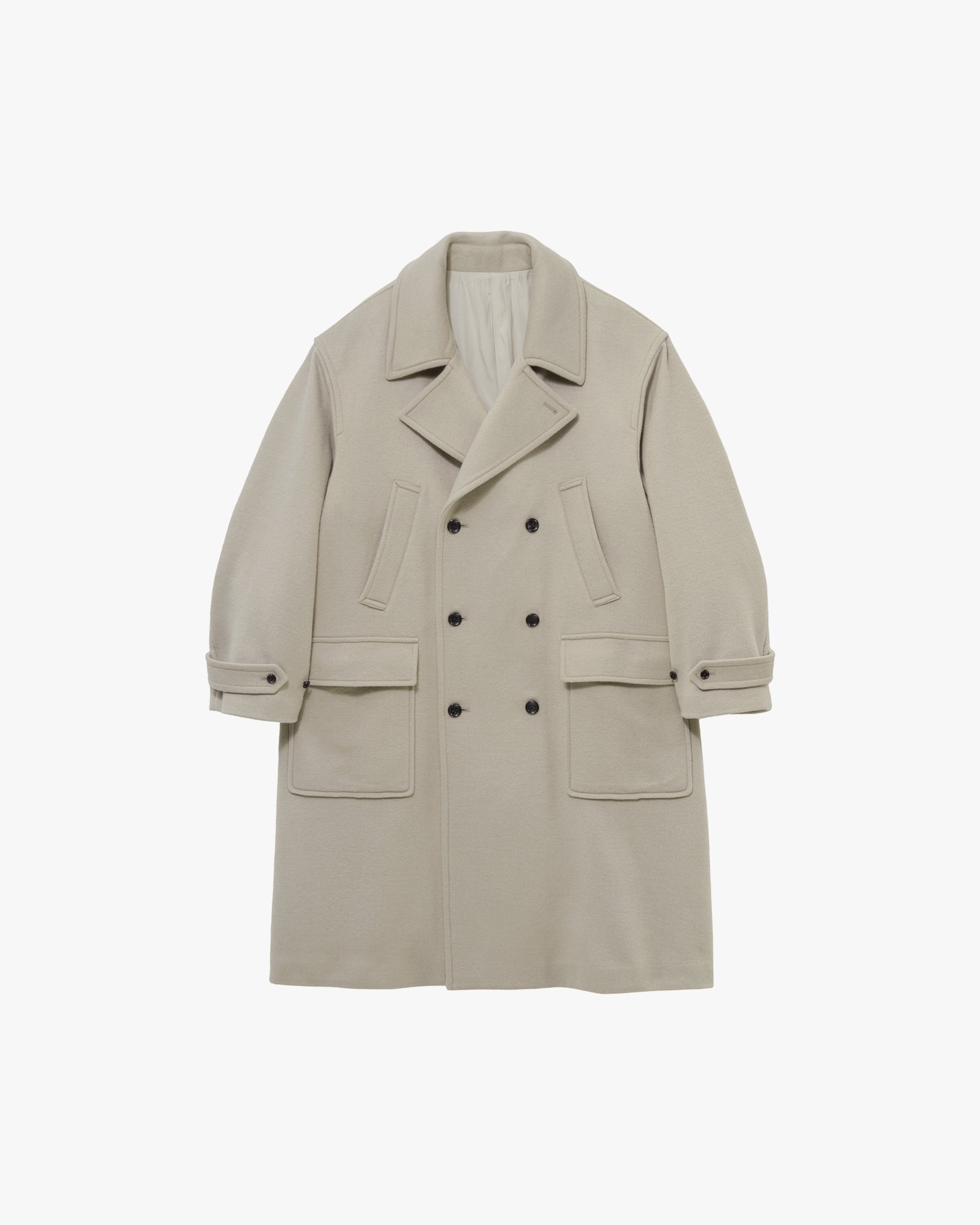 Light Melton Pea Coat – Graphpaper