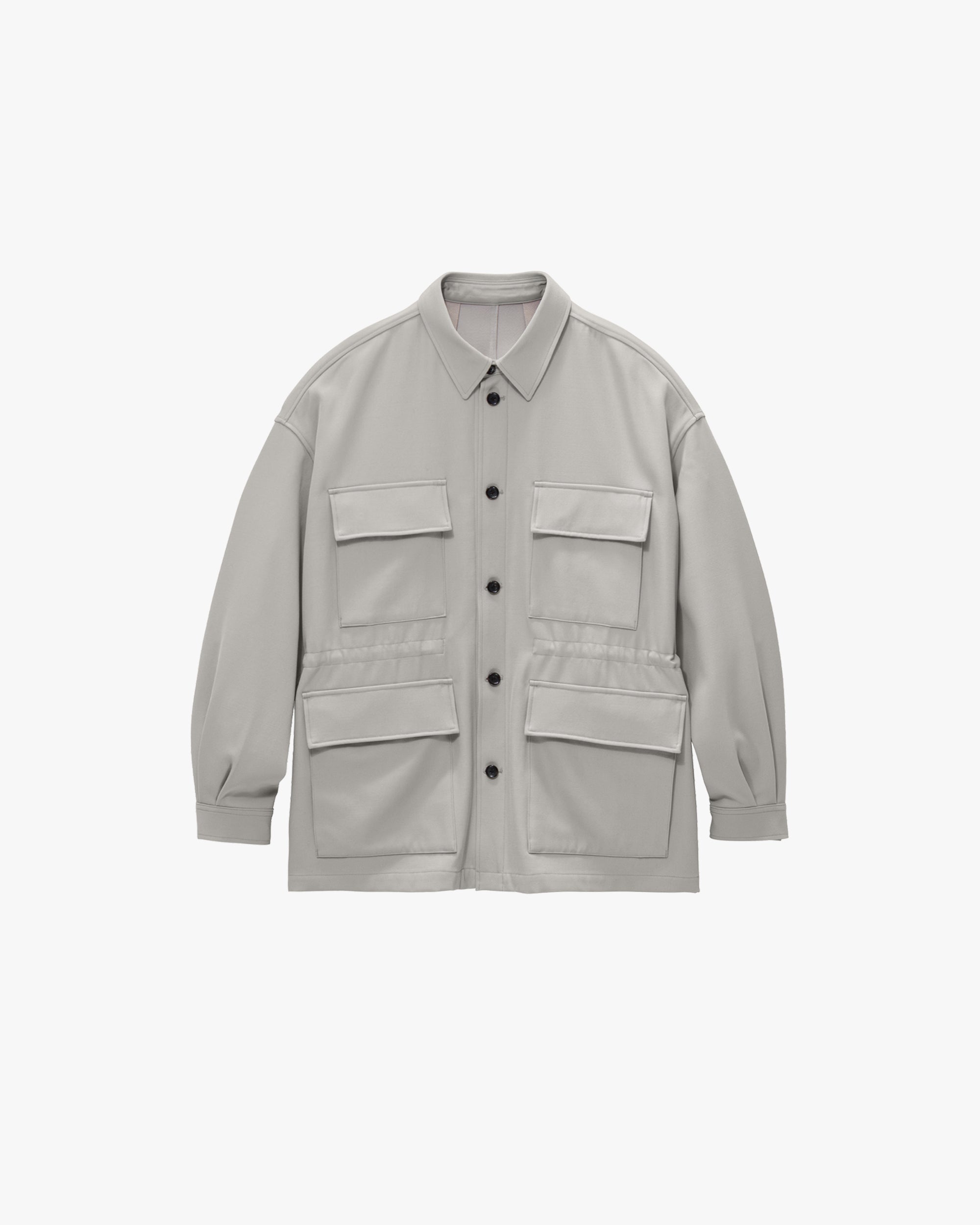 Back Satin Wool Gabardine Field Jacket – Graphpaper