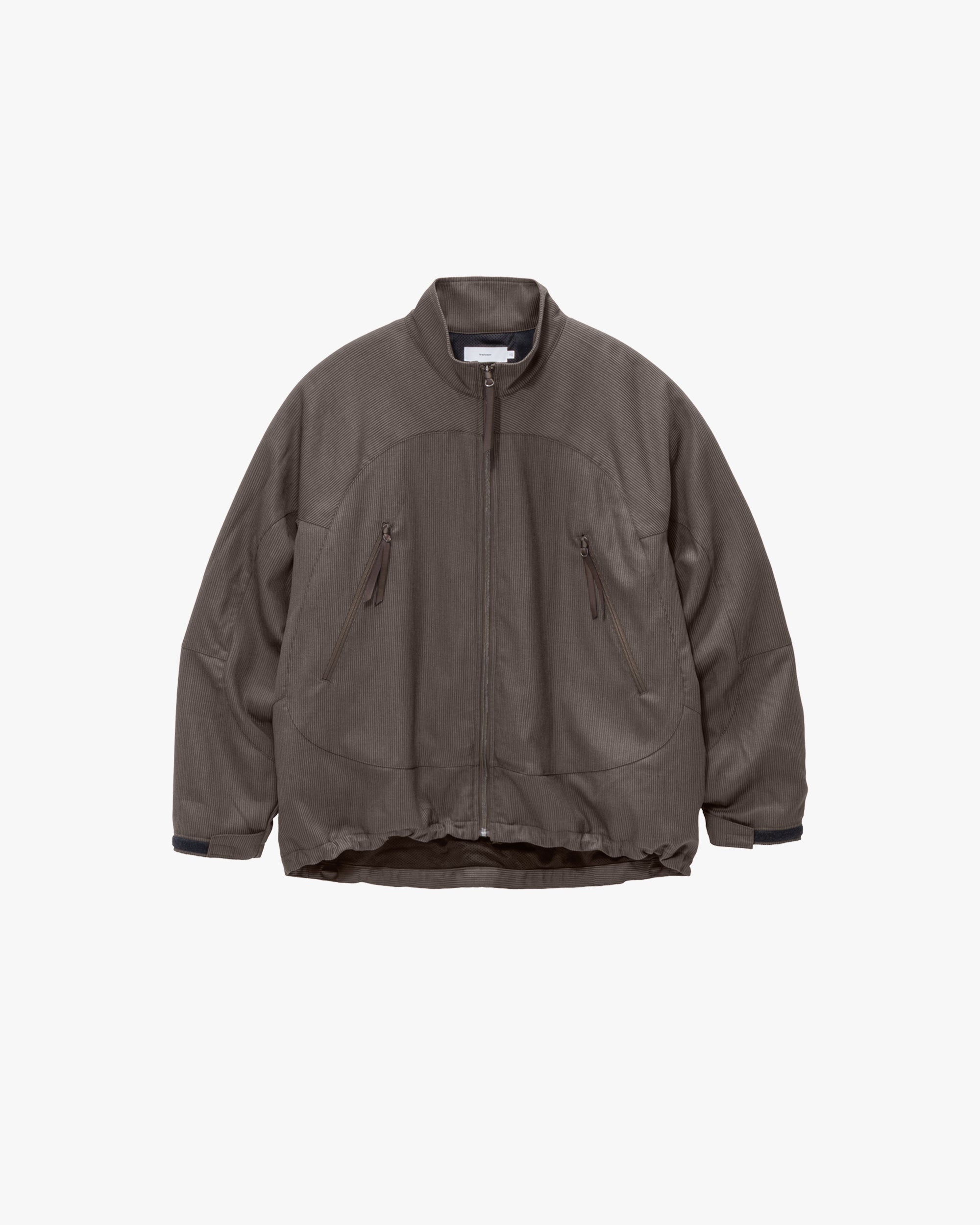Melange Pique Zip-up Stand Collar Jacket – Graphpaper