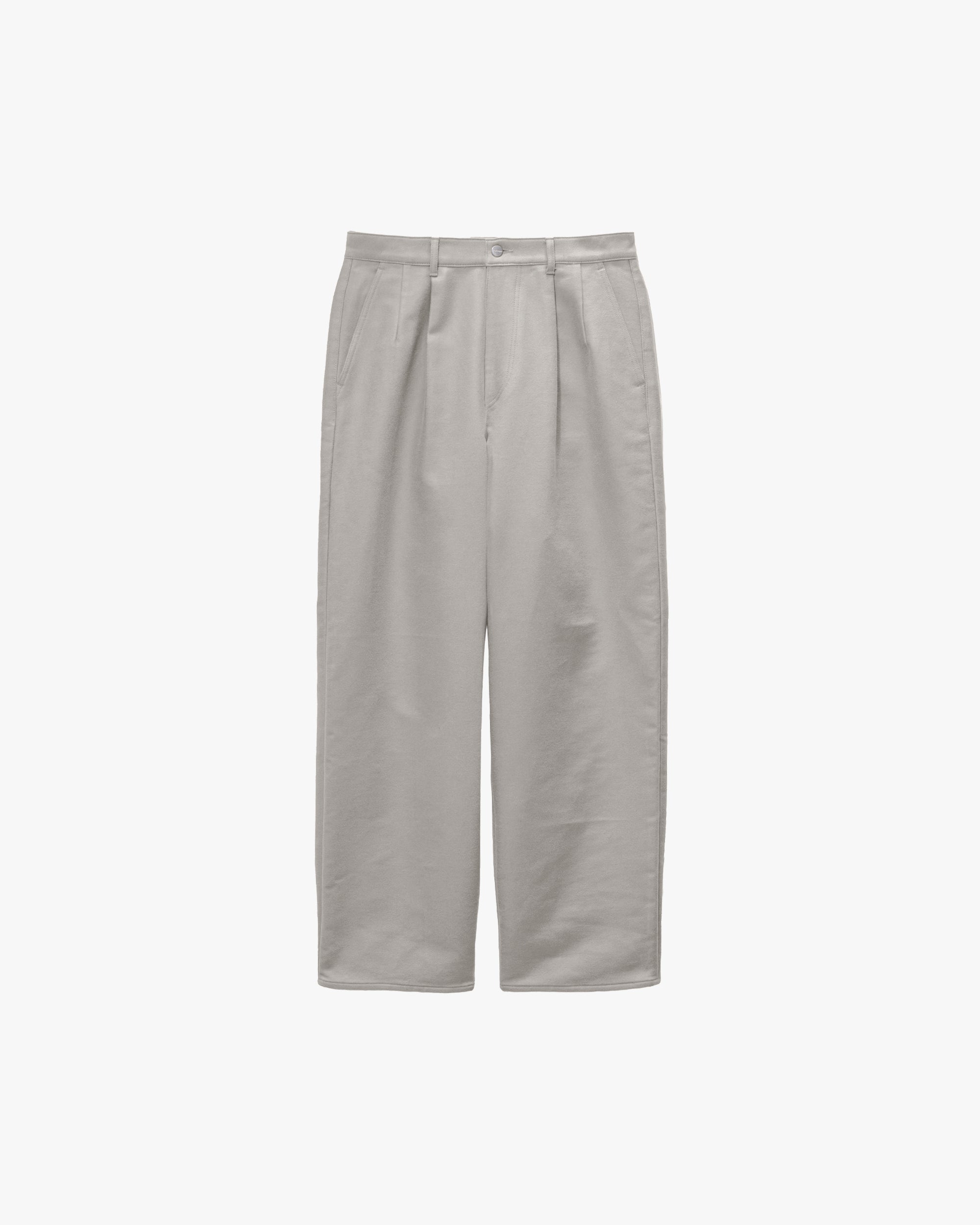 Cotton Double Serge Two Tuck Pants – Graphpaper