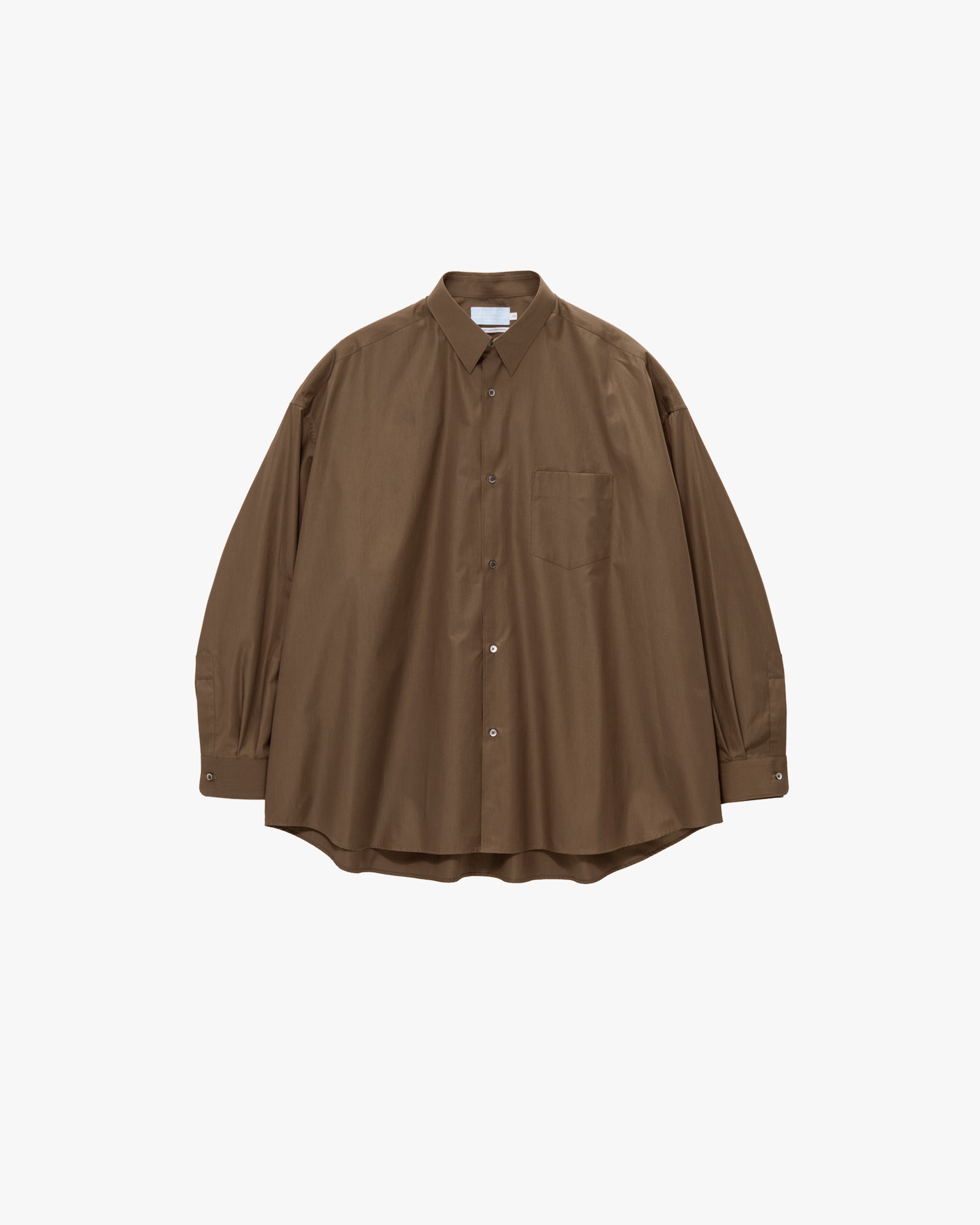 ALUMO for Graphpaper L/S Oversized Regular Collar Shirt