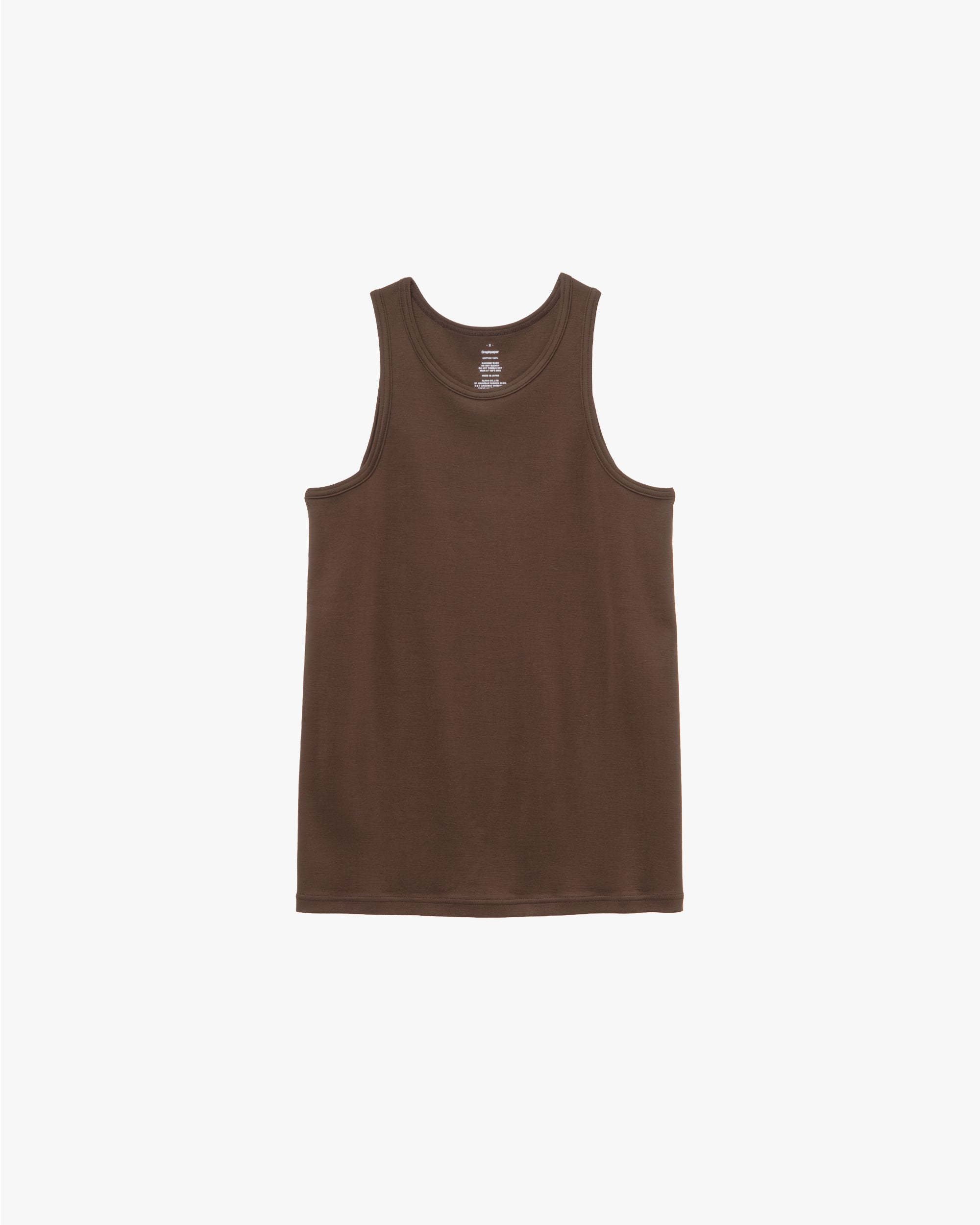 American Sea Island Cotton Tank Top – Graphpaper