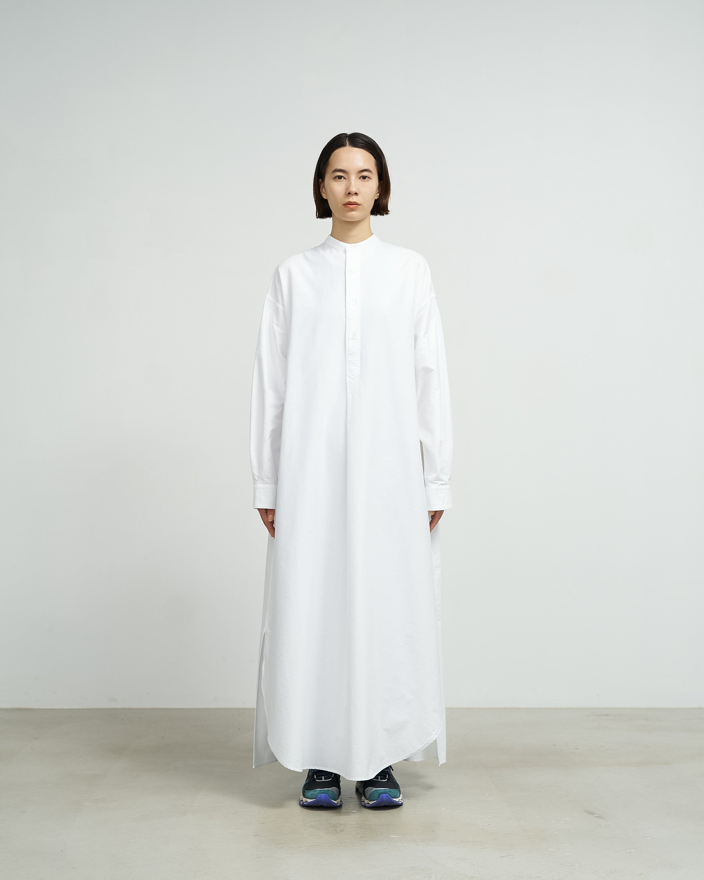 Oxford Oversized Band Collar Dress – Graphpaper