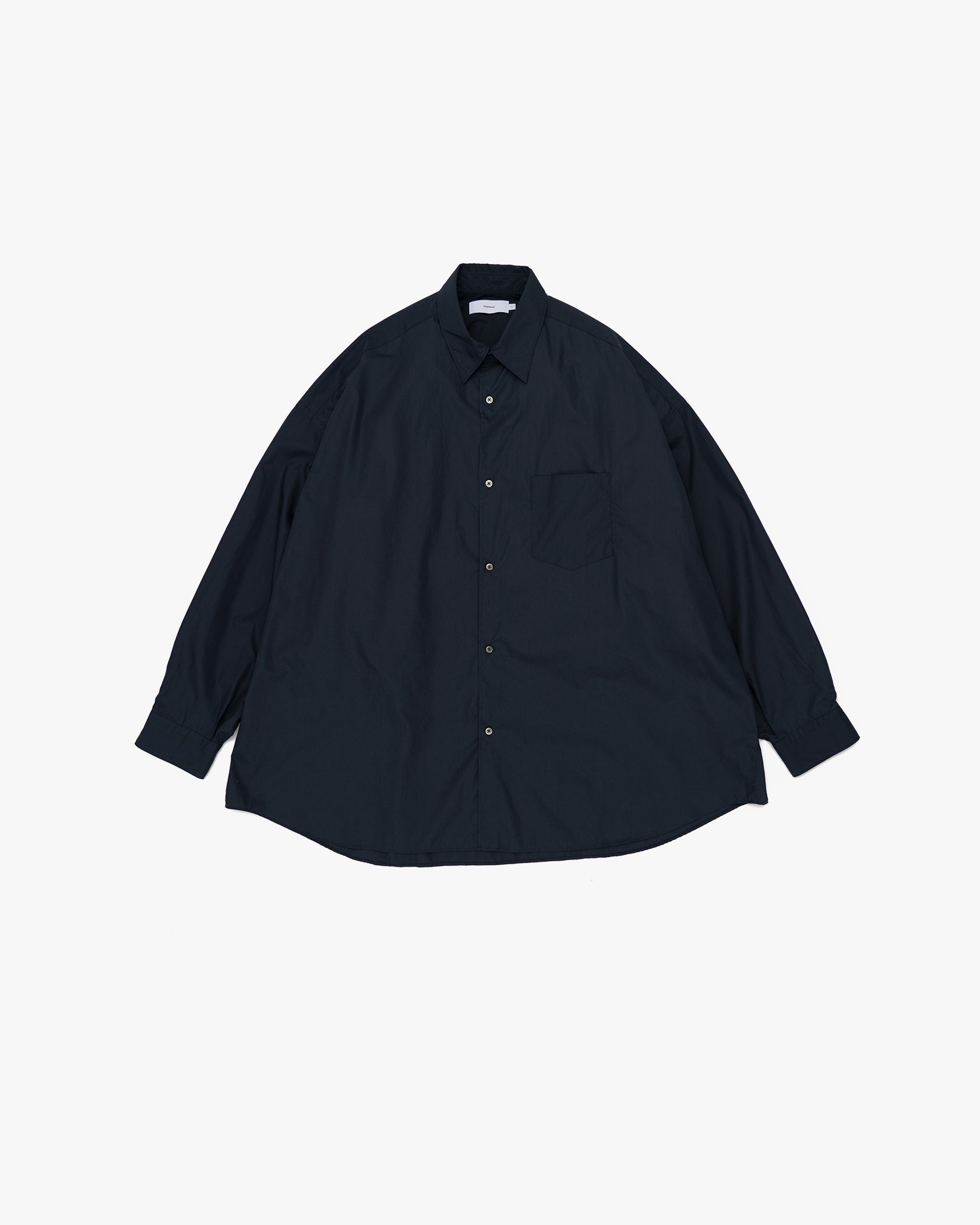 Broad L/S Oversized Regular Collar Shirt – Graphpaper