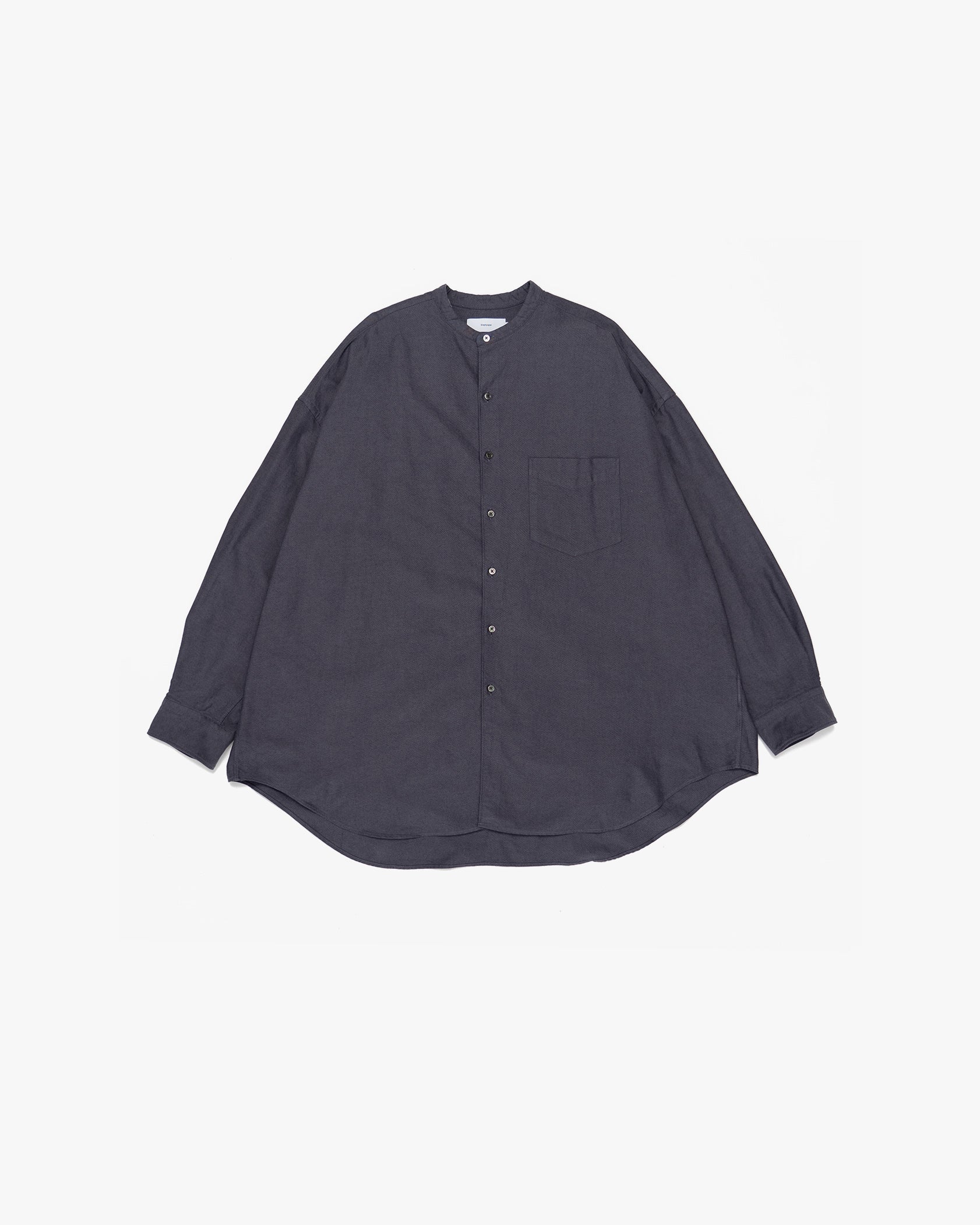 Oxford Oversized Band Collar Shirt – Graphpaper