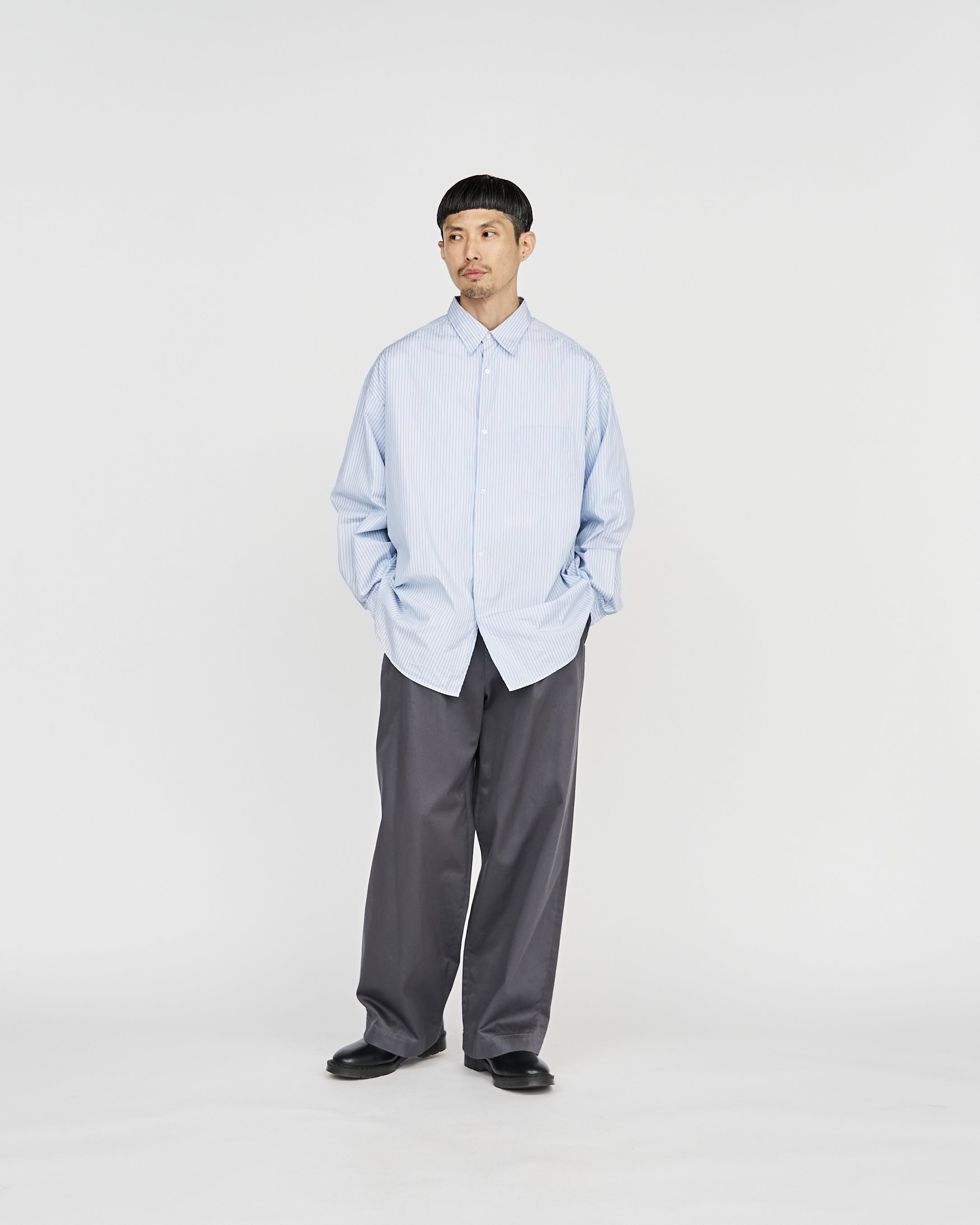 SOKTAS L/S Oversized Regular Collar Shirt – Graphpaper