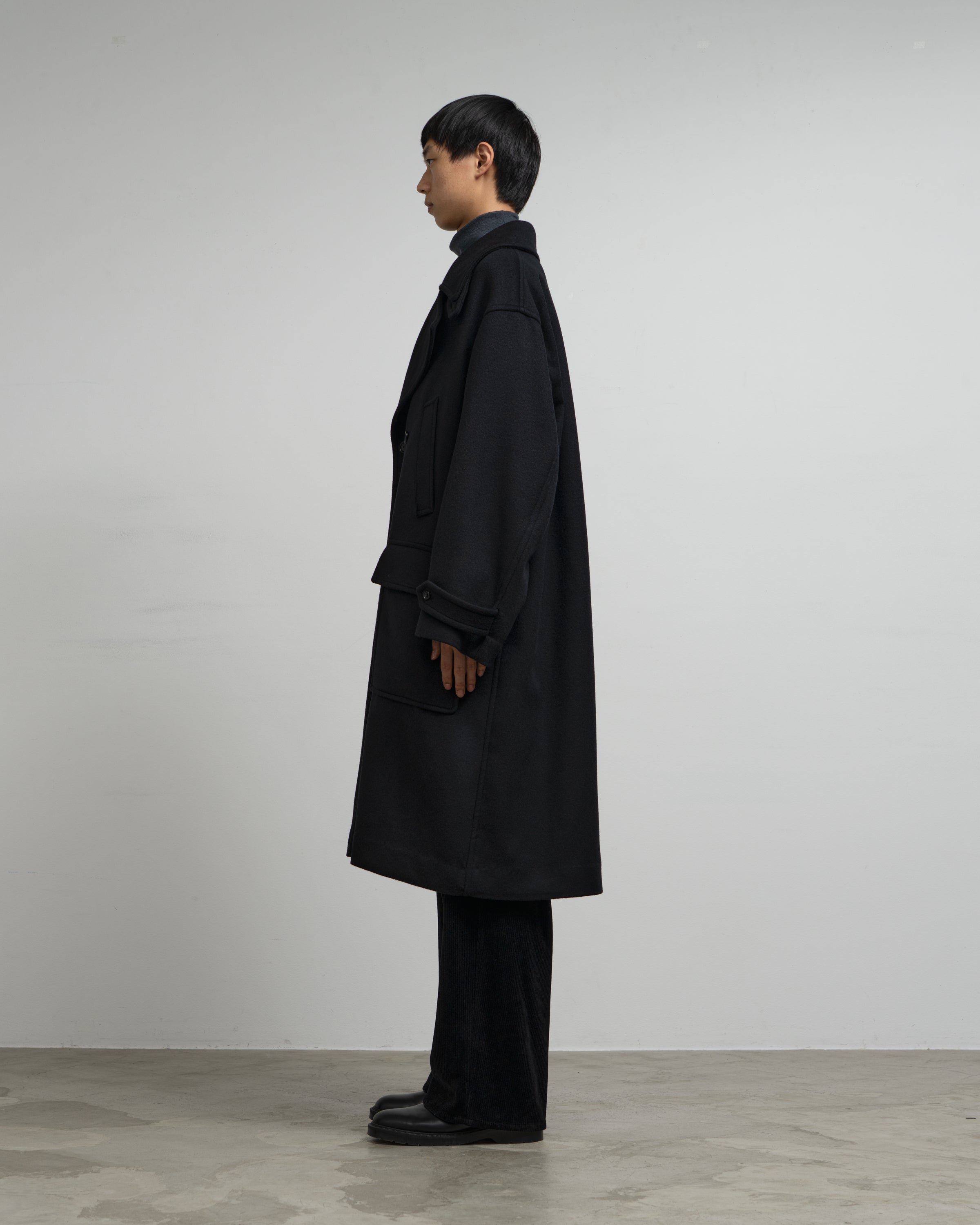 Light Melton Pea Coat – Graphpaper