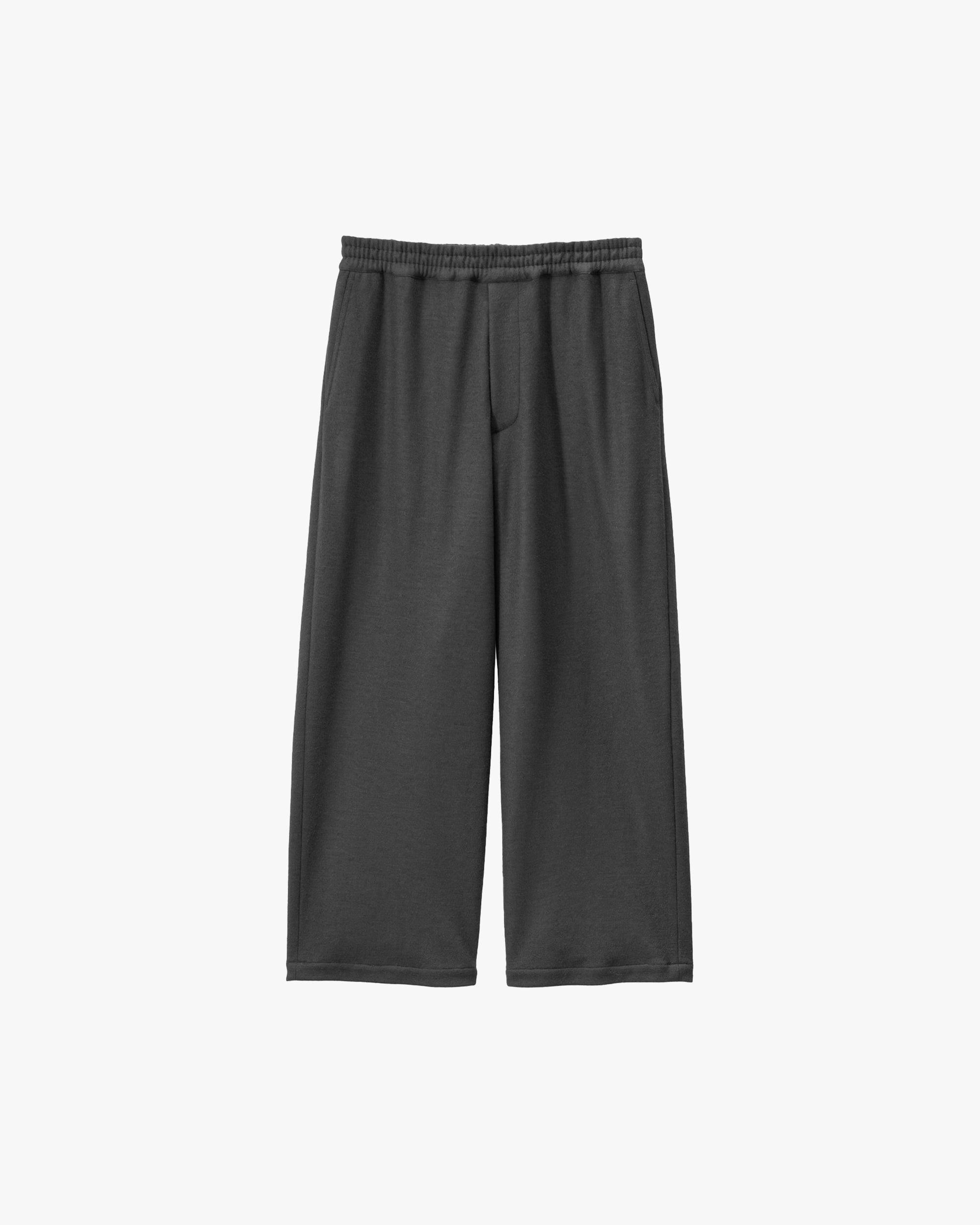Wool Smooth Flannel Easy Wide Pants – Graphpaper