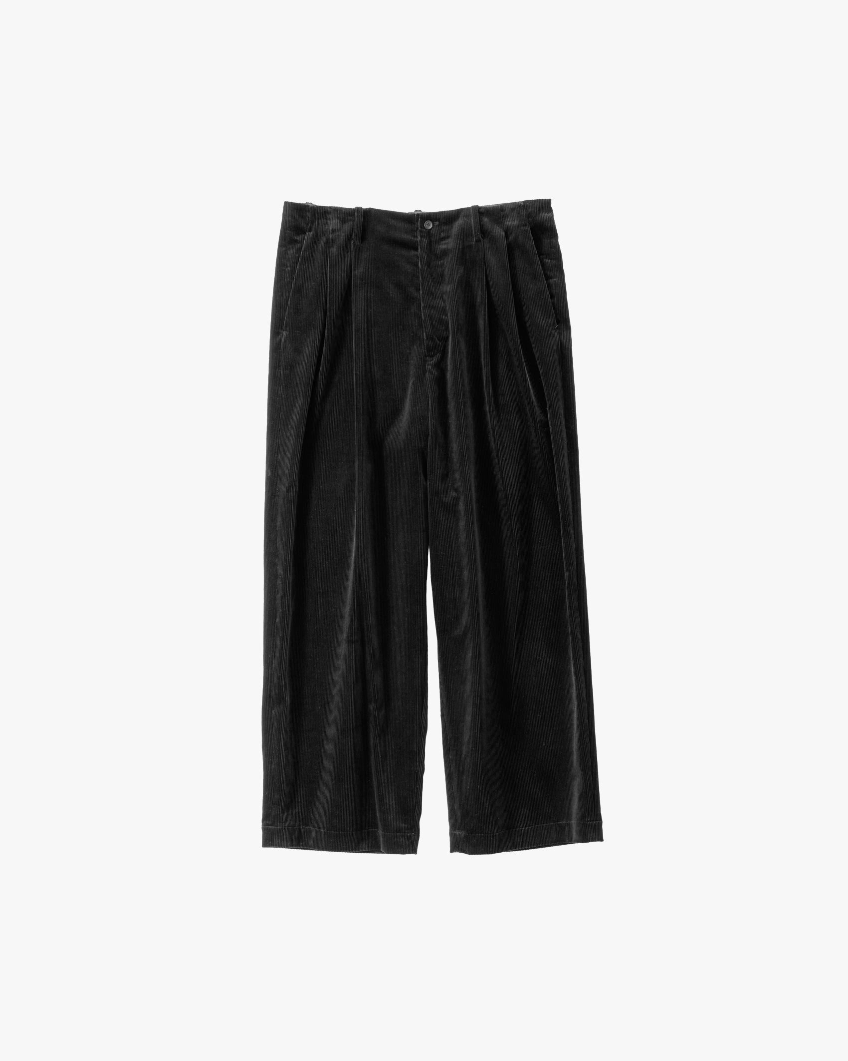 Suvin Corduroy Wide Straight Trousers – Graphpaper