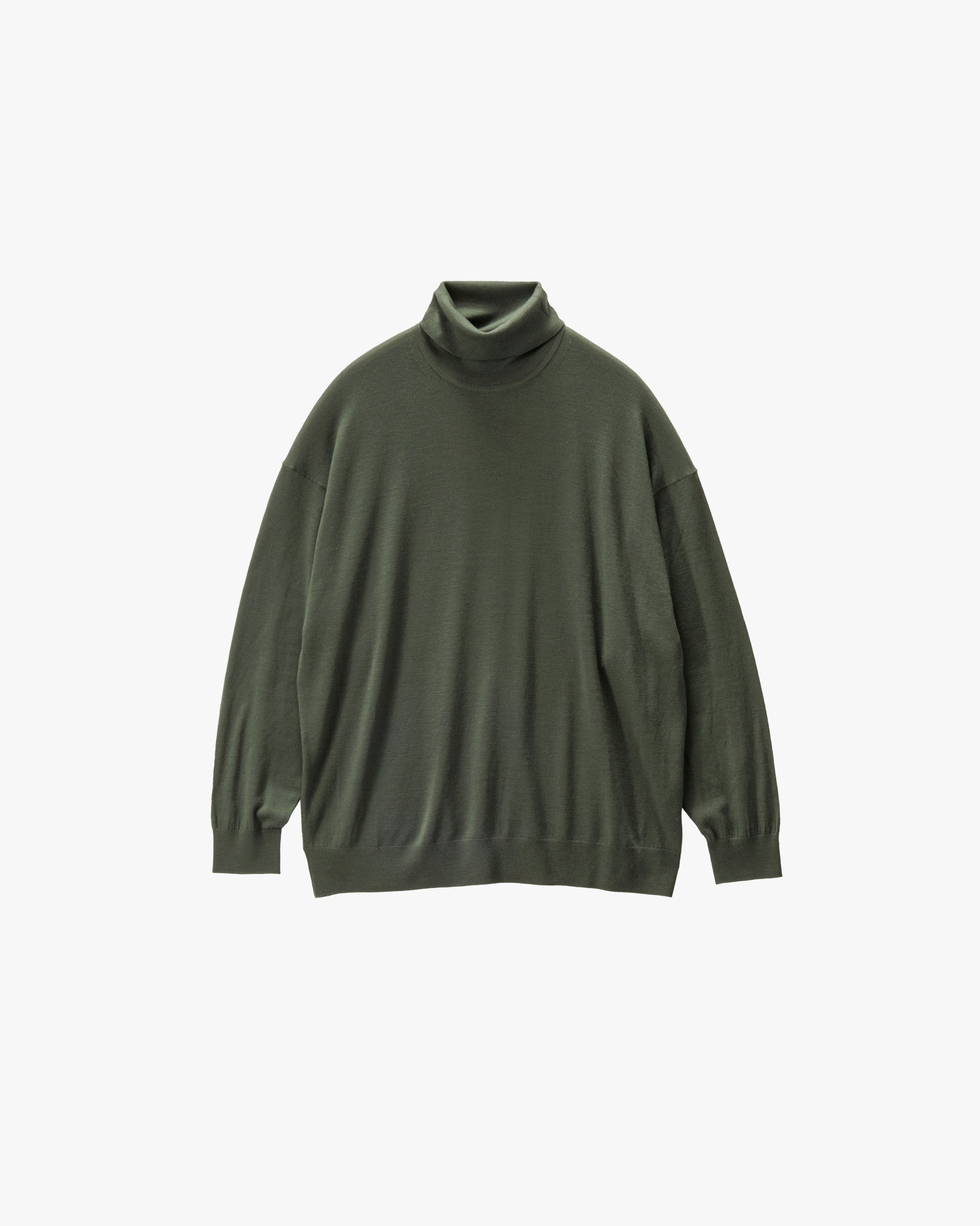 High Gauge L/S Oversized High Neck Knit – Graphpaper