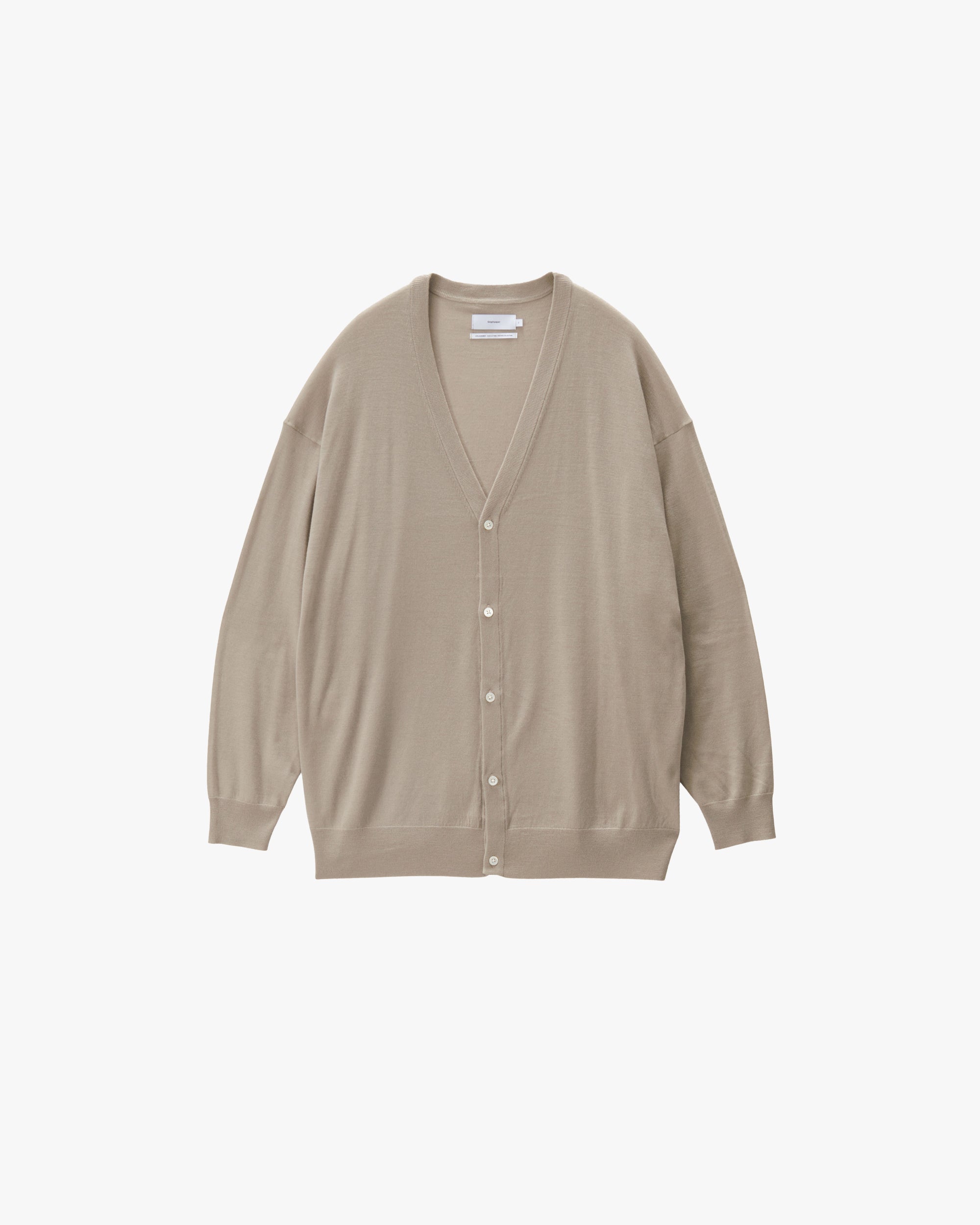 High Gauge Knit Oversized Cardigan – Graphpaper