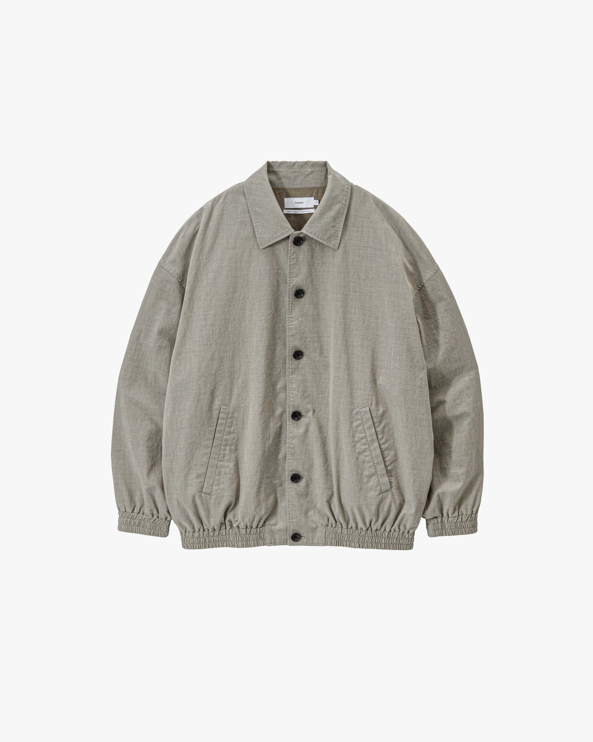 Cotton Wool Poplin Oversized Blouson – Graphpaper