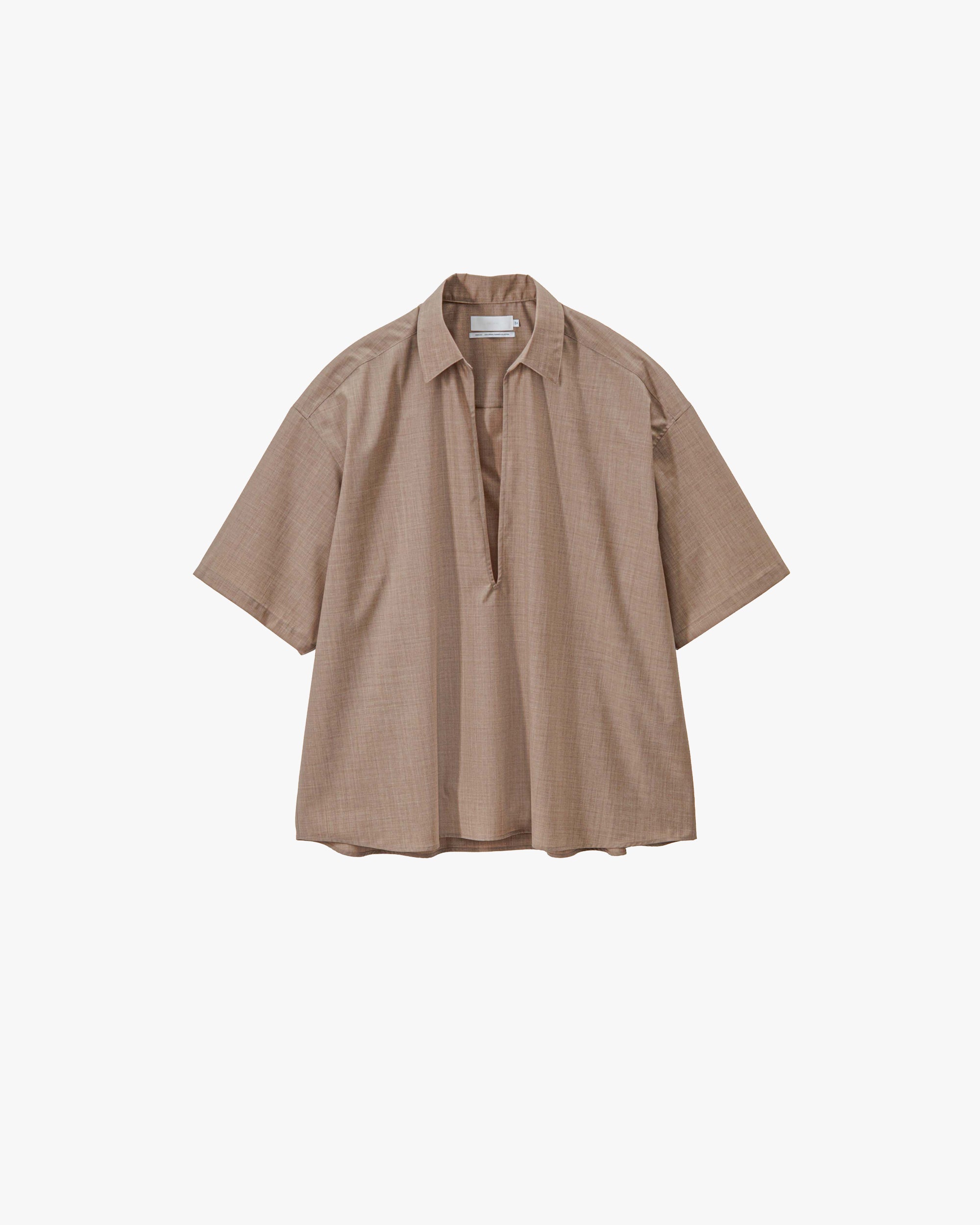 Fine Wool Heather S/S Skipper Shirt – Graphpaper