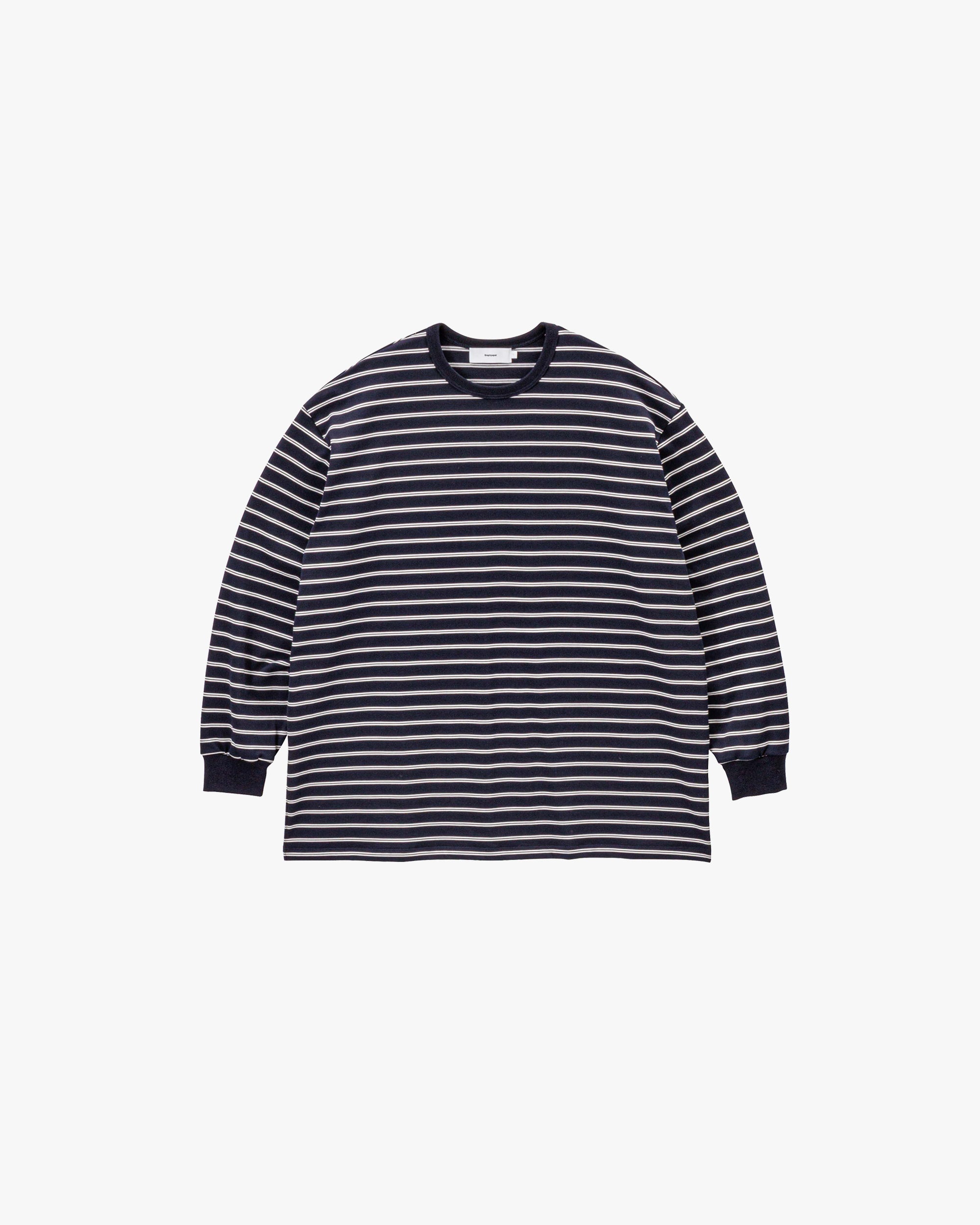Tri Spun Border L/S Tee – Graphpaper