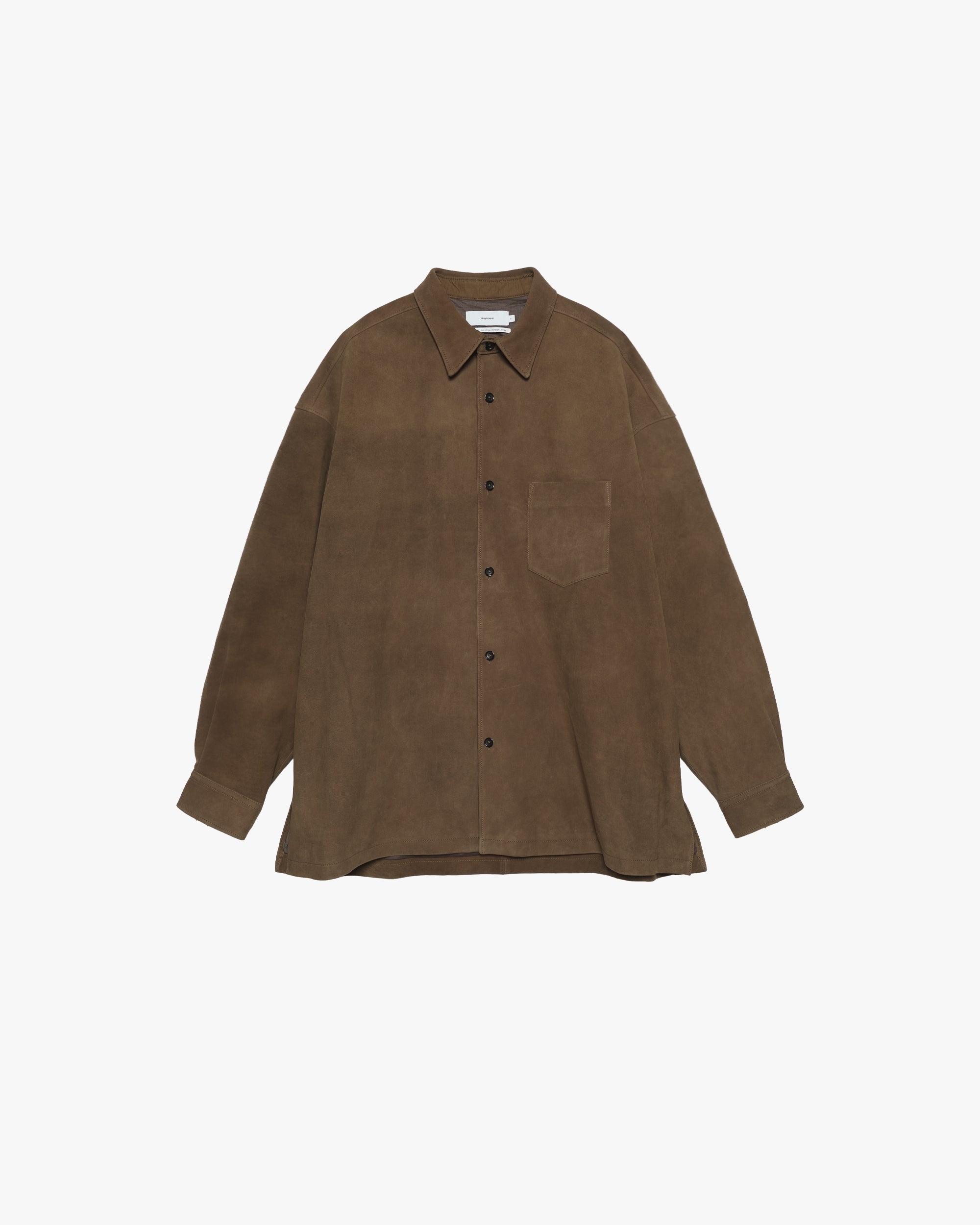 Sheep Nubuck L/S Regular Collar Shirt – Graphpaper
