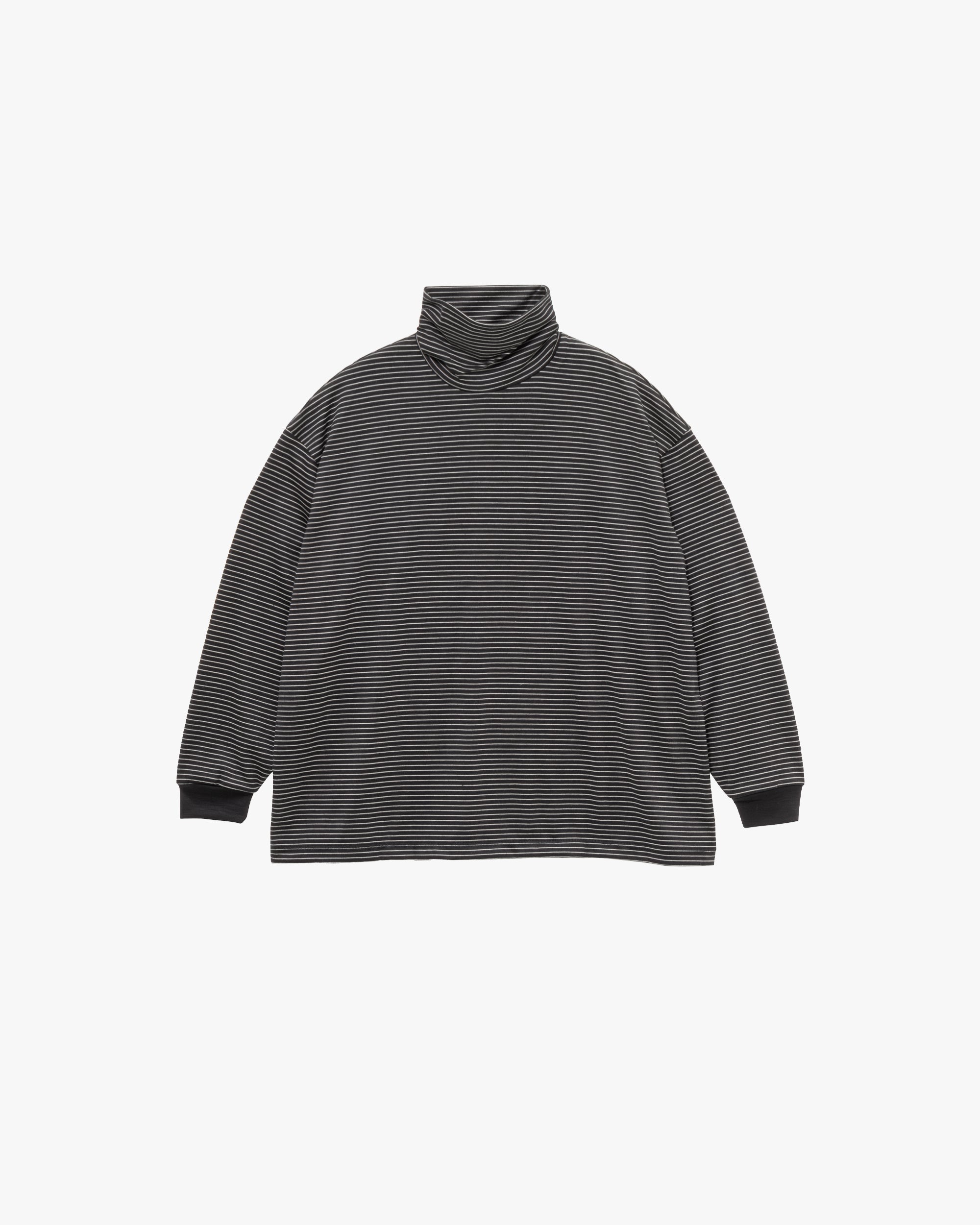 Fine Wool Border L/S Turtle Neck Tee – Graphpaper