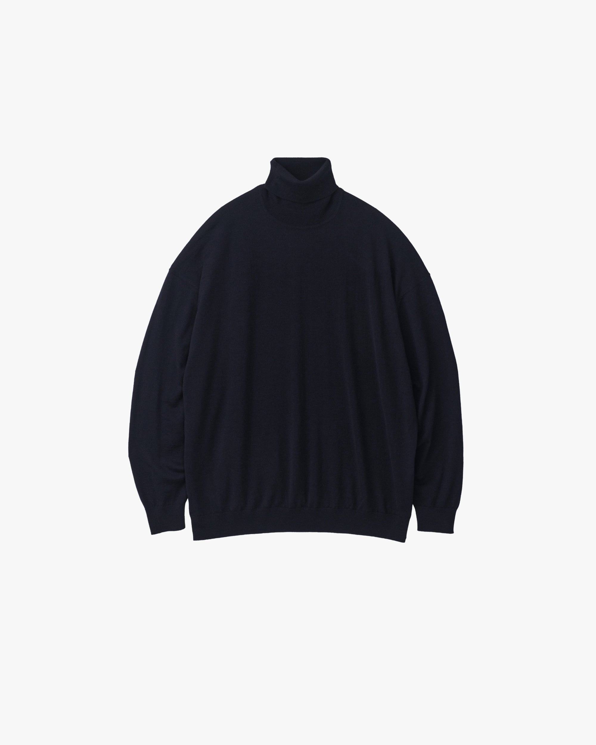 トップス Graphpaper High Gauge L/S Crew Neck Knit High Gauge L/S Oversized High Neck Knit – Graphpaper