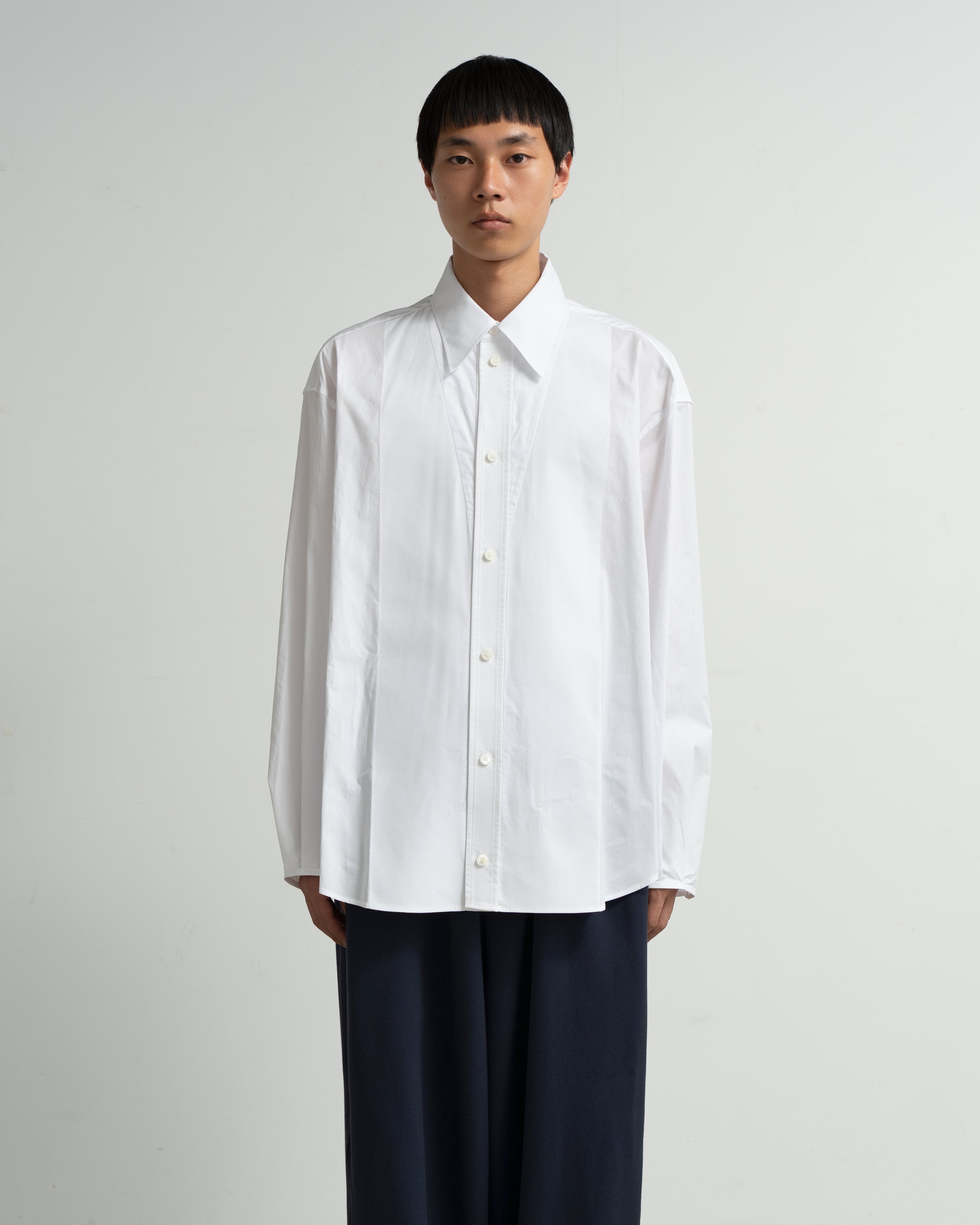 Graphpaper 半袖シャツ F ホワイト SHIRT – Graphpaper
