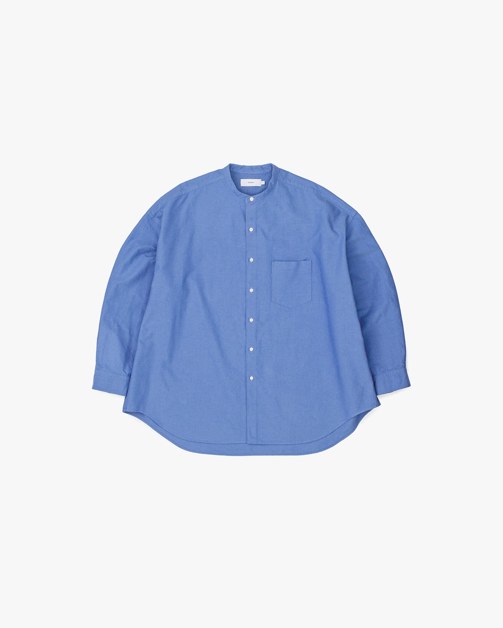 Oxford Oversized Band Collar Shirt – Graphpaper