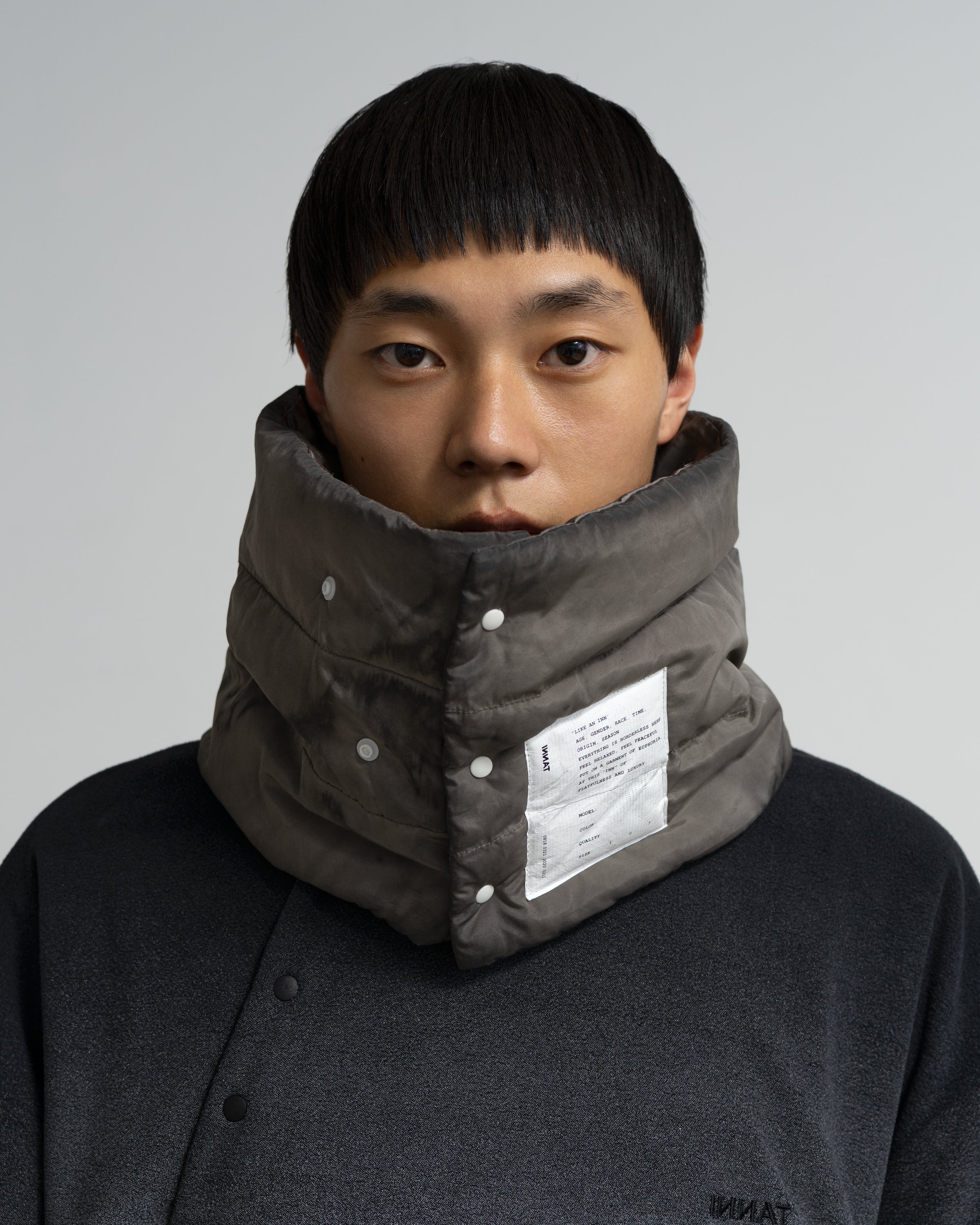 SALE- HAND-DYED DOWN SNOOD – Graphpaper