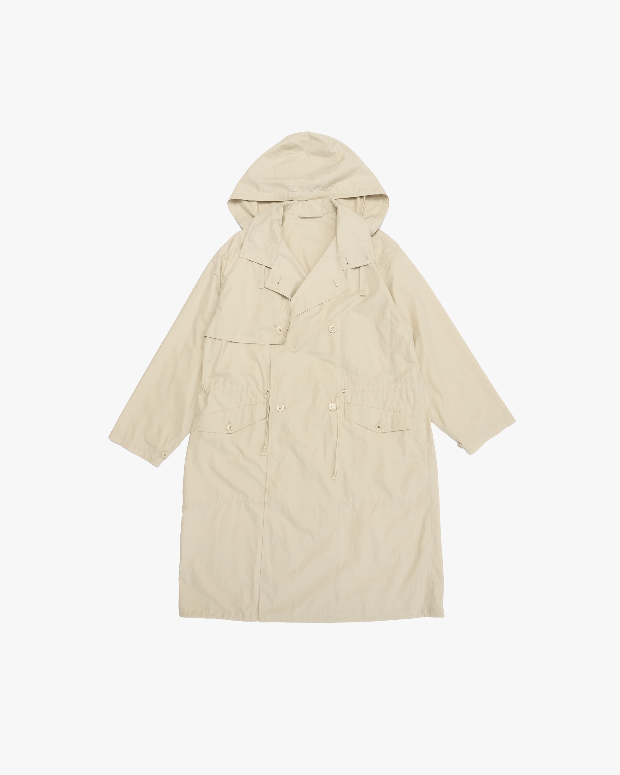 LIGHT HOODED TRENCH – Graphpaper