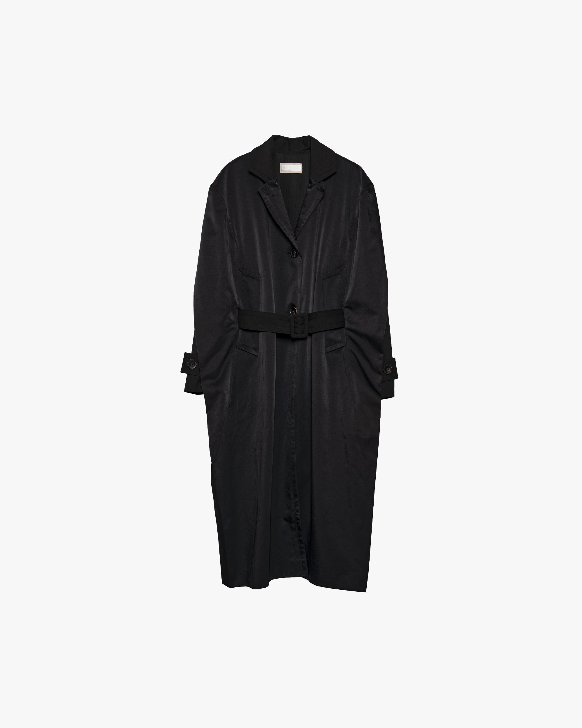ジャケット・アウター Graphpaper /Trench Coat /BLACK BELTED CAPED TRENCH COAT – Graphpaper