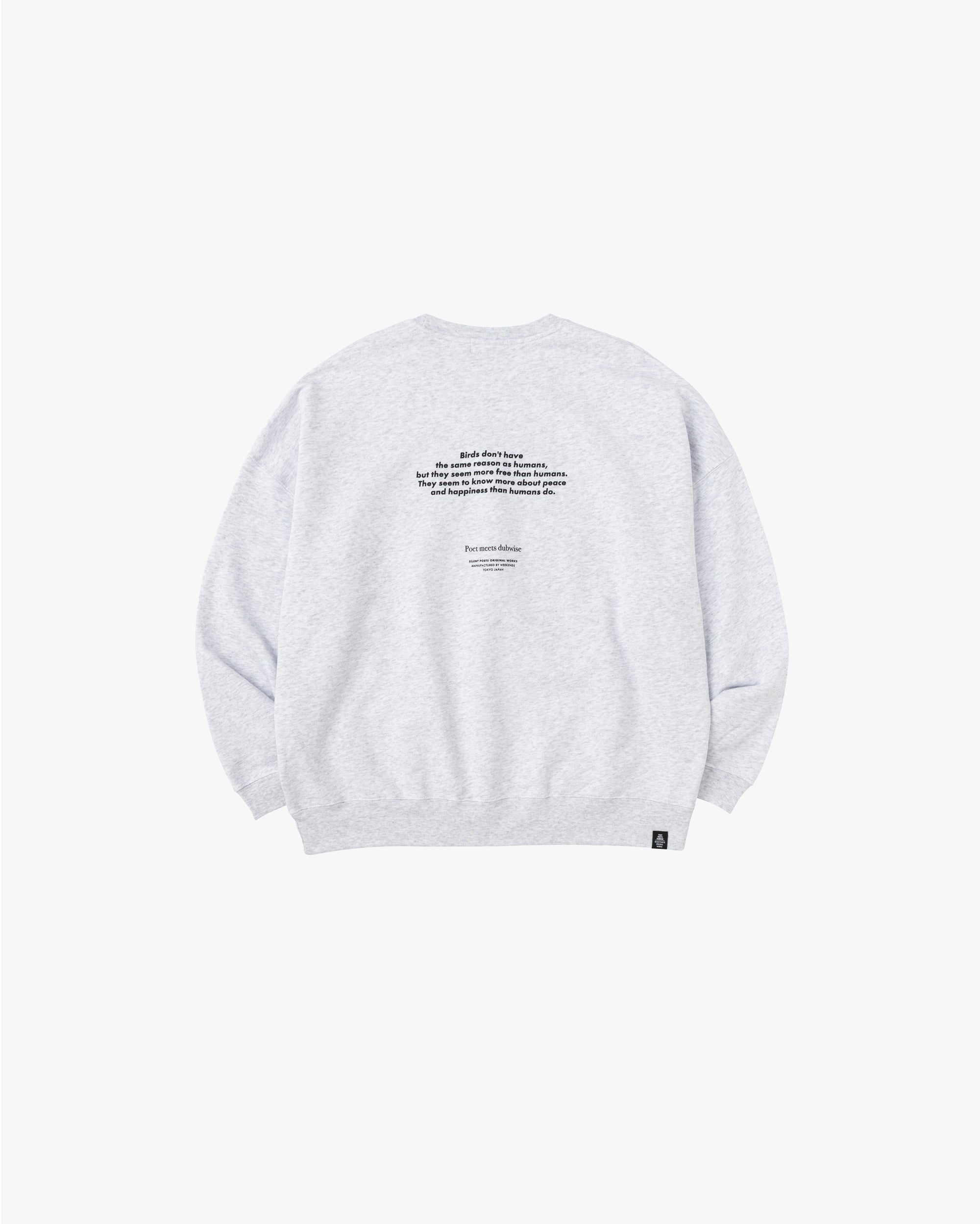 0626 BIRD Inkjet Oversized Sweat – Graphpaper