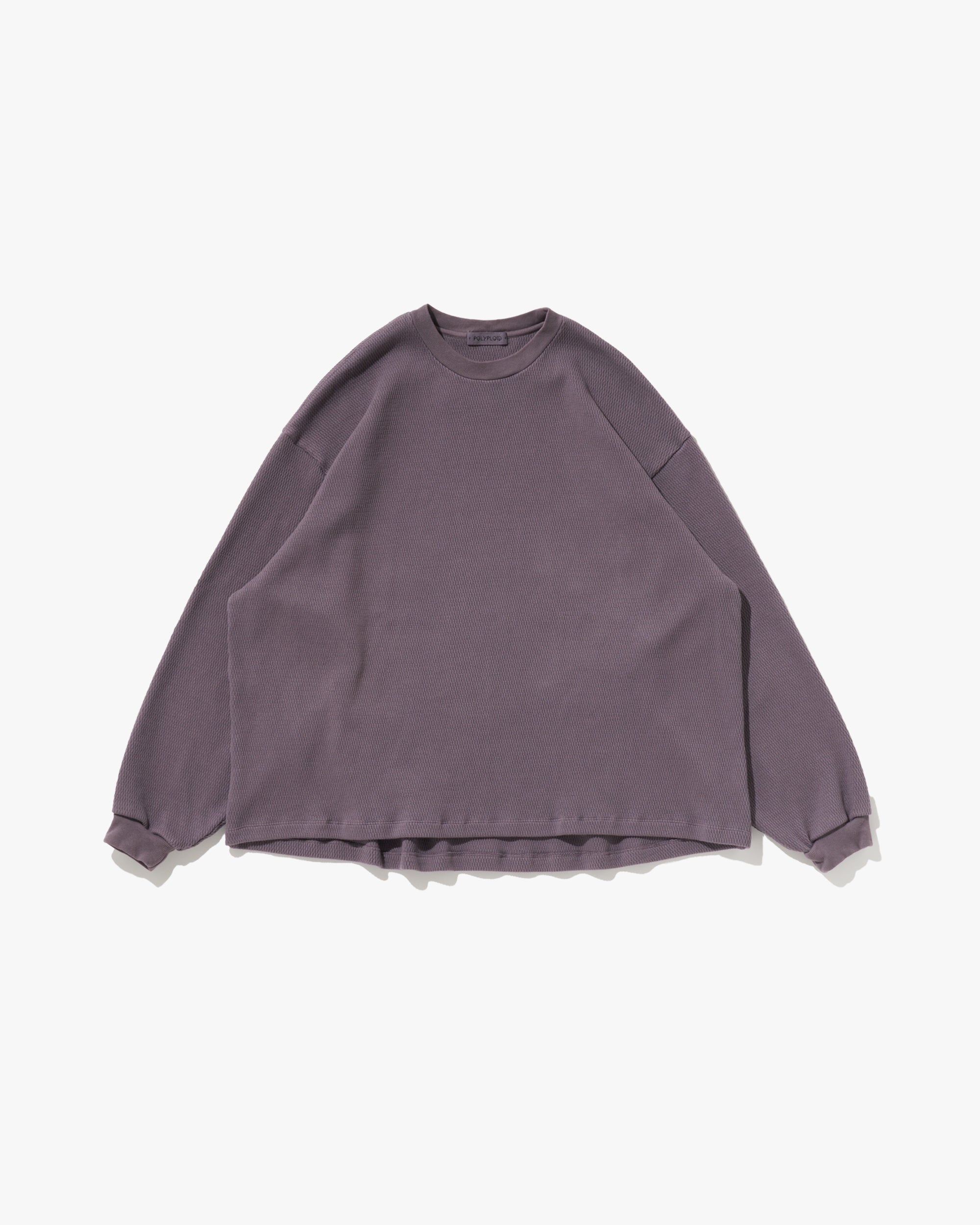 トップス POLYPLOID 24SS Oversize Longsleeve POLYPLOID / OVERSIZE LONGSLEEVE C | THE LIBRARY（ザ ライブ