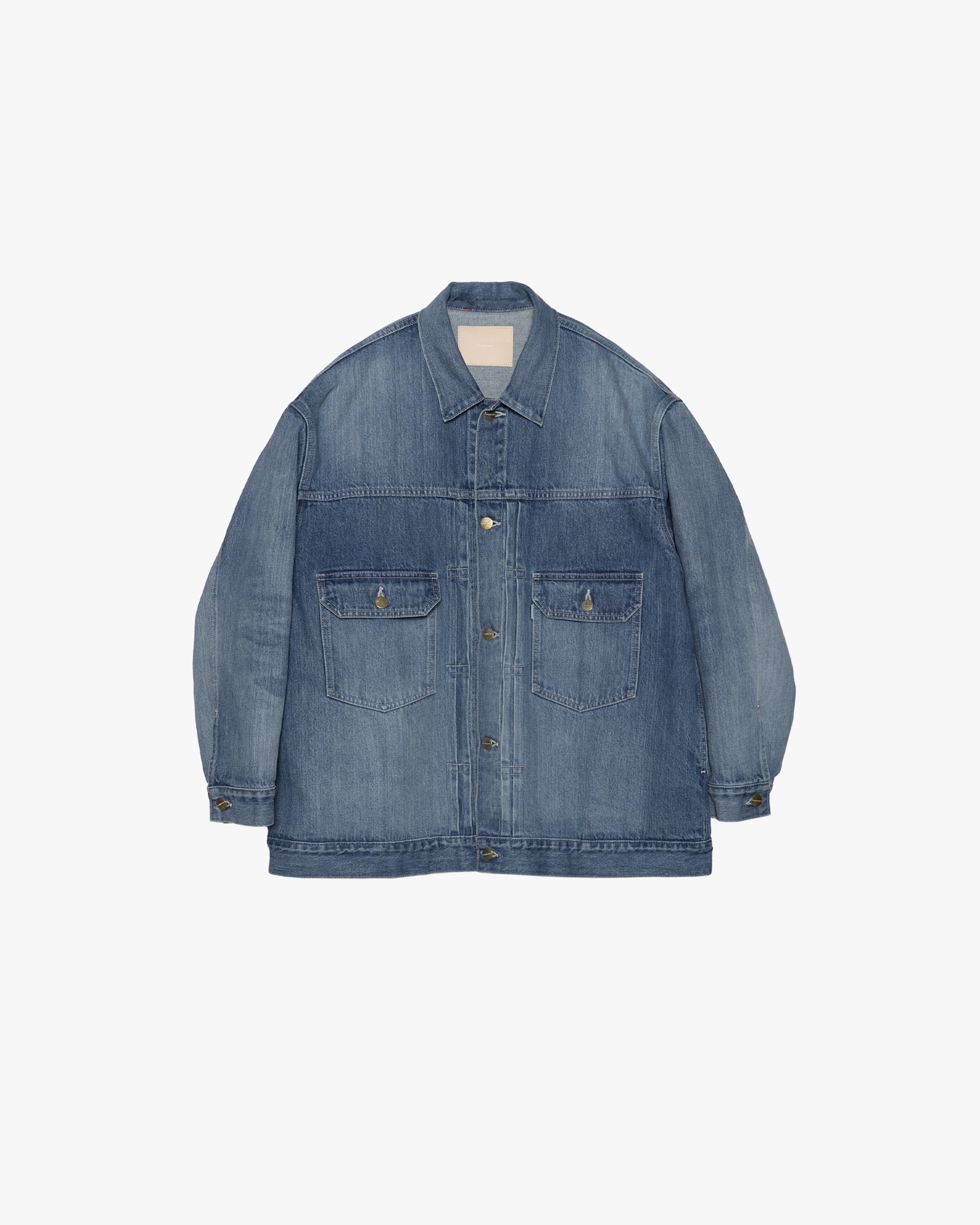Selvage Denim Jacket -LIGHT FADE- – Graphpaper