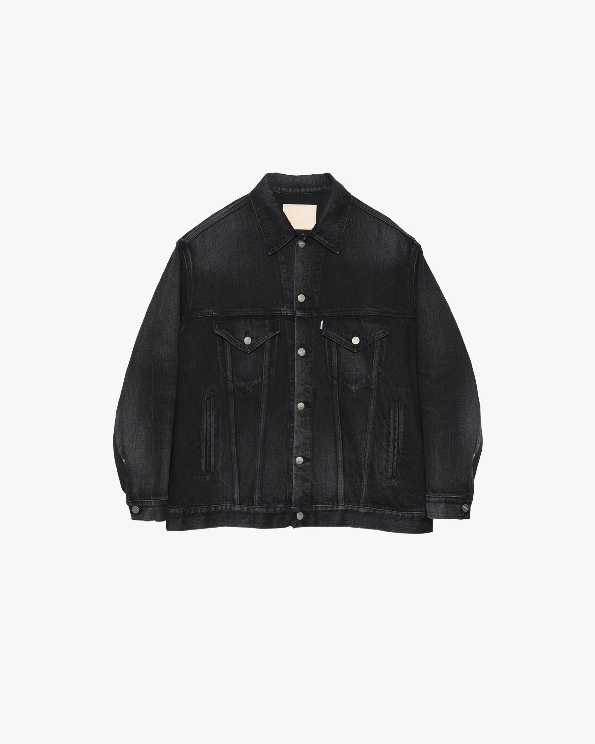 Selvage Denim Trucker Jacket-DARK FADE- – Graphpaper