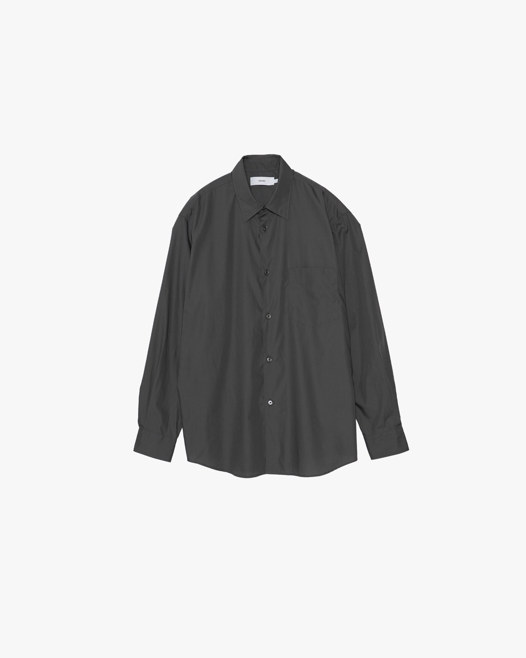 トップス Graphpaper Broad Regular Collar Shirt Broad Regular Collar Shirt – Graphpaper