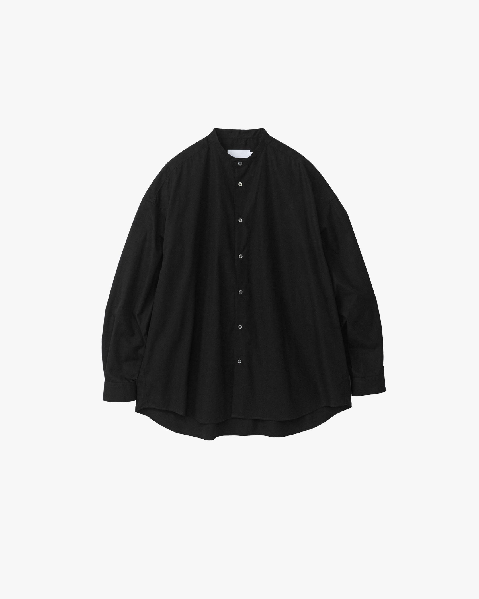 High Count Broad L/S Oversized Band Collar Shirt – Graphpaper