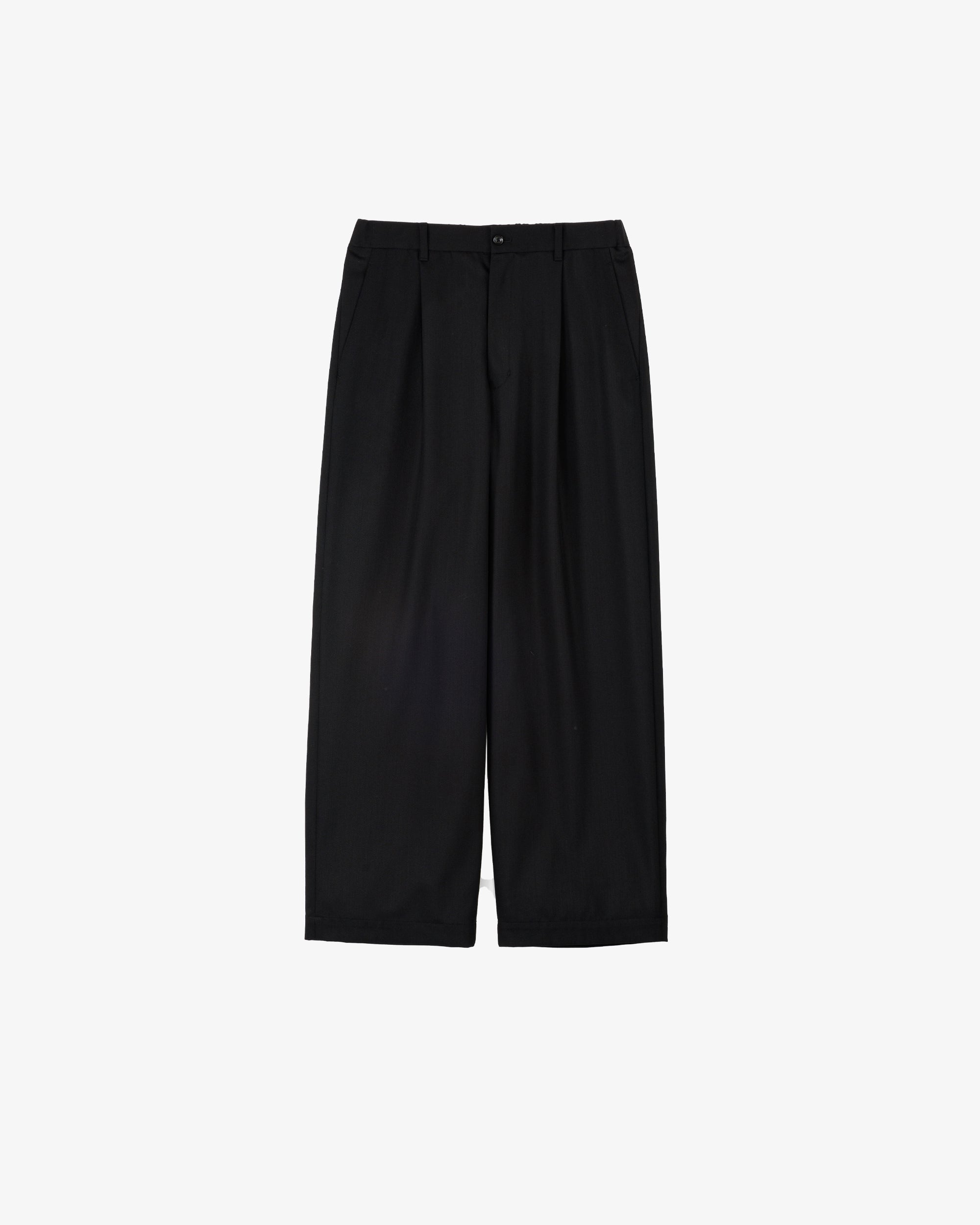 Techno Wool Nylon Wide Tapered Trousers – Graphpaper