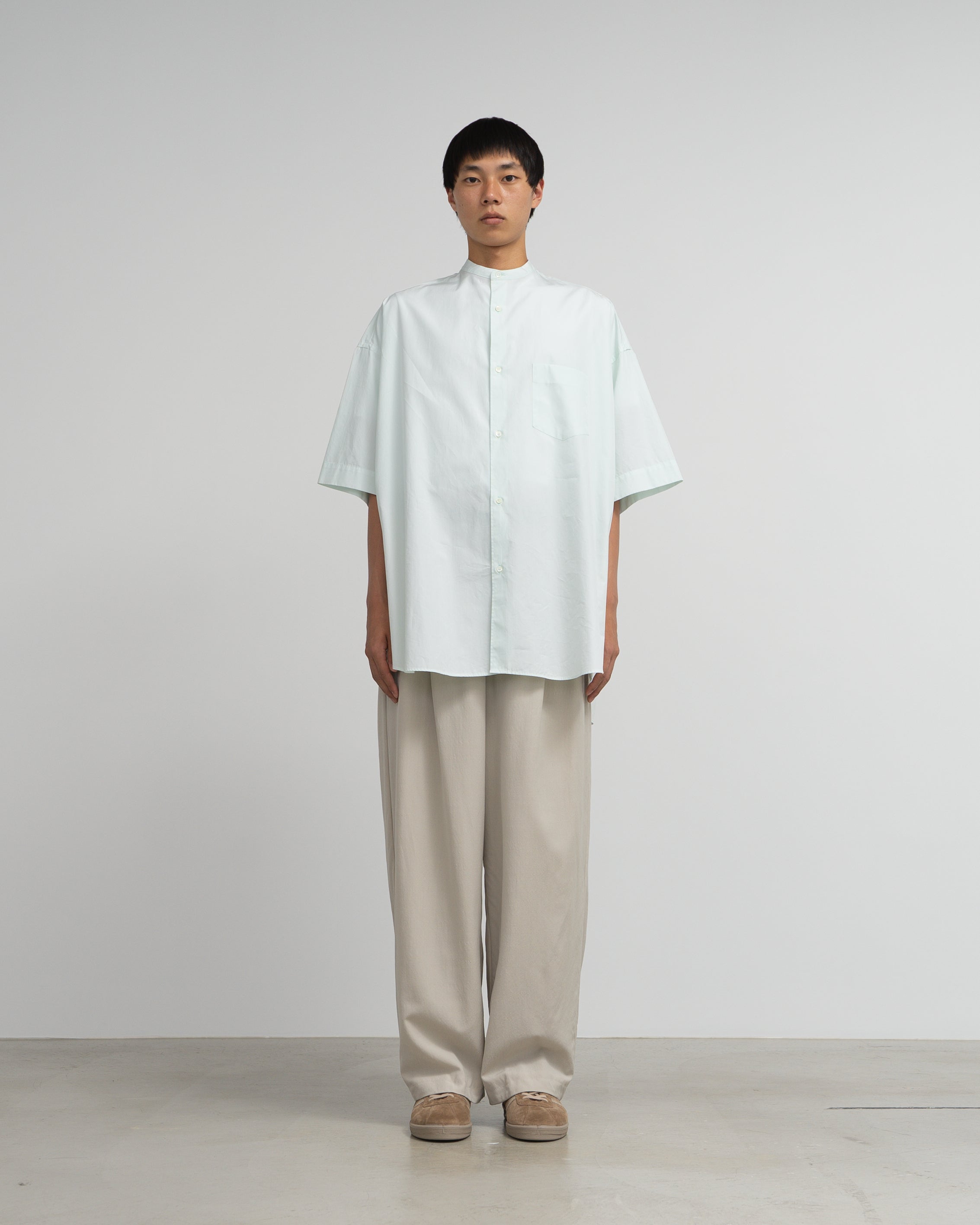 A.PRESSE Pullover Granpa Shirts ア プレッセ プルオーバー