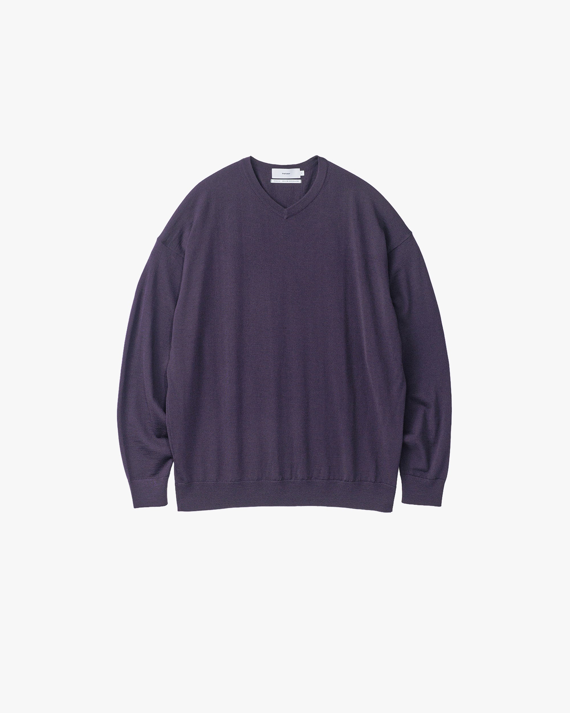 SALE- High Gauge V Neck Knit – Graphpaper
