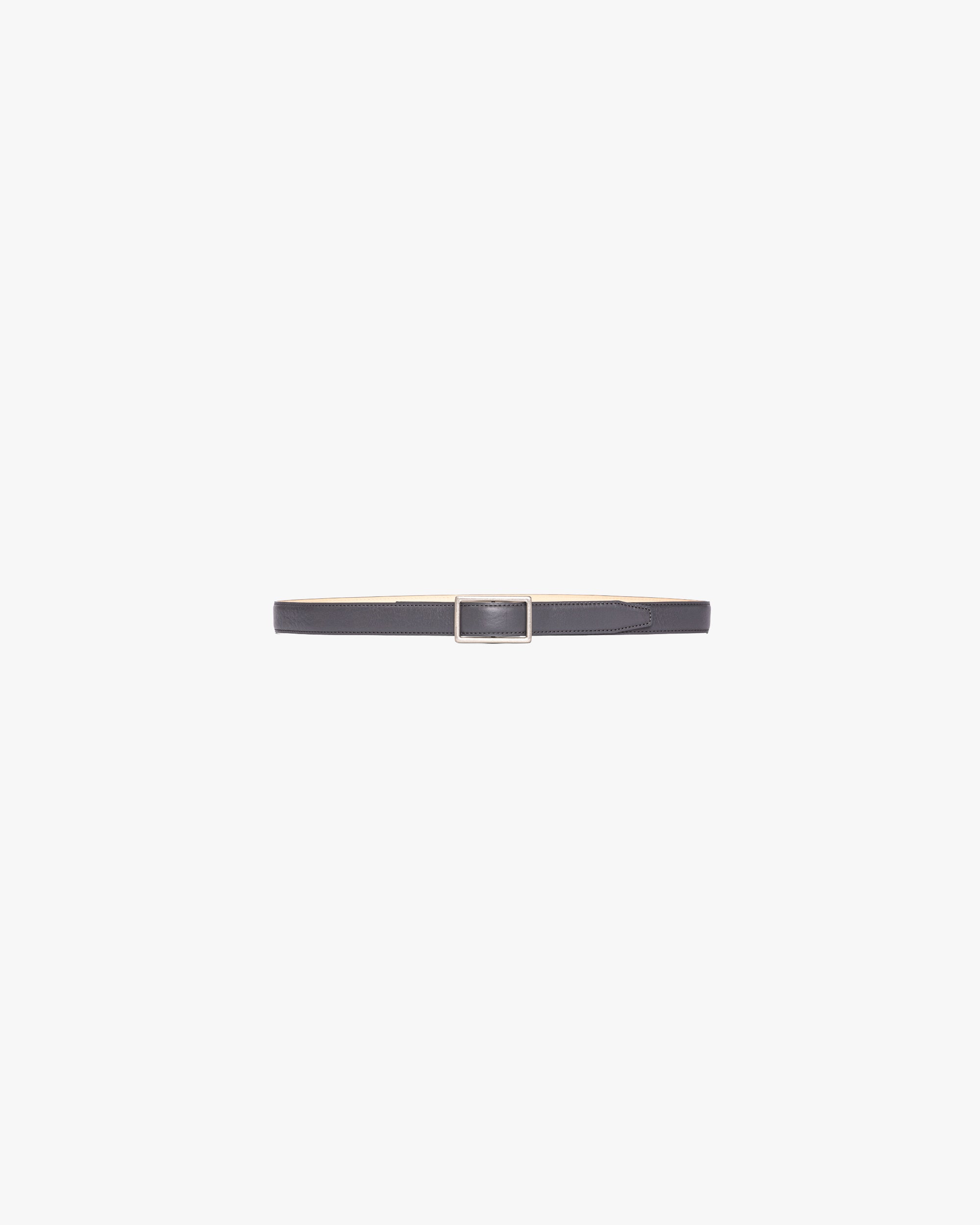 小物 Holeless Classic Narrow Belt 小物 Holeless Classic Narrow Belt Vintage Italian Leather