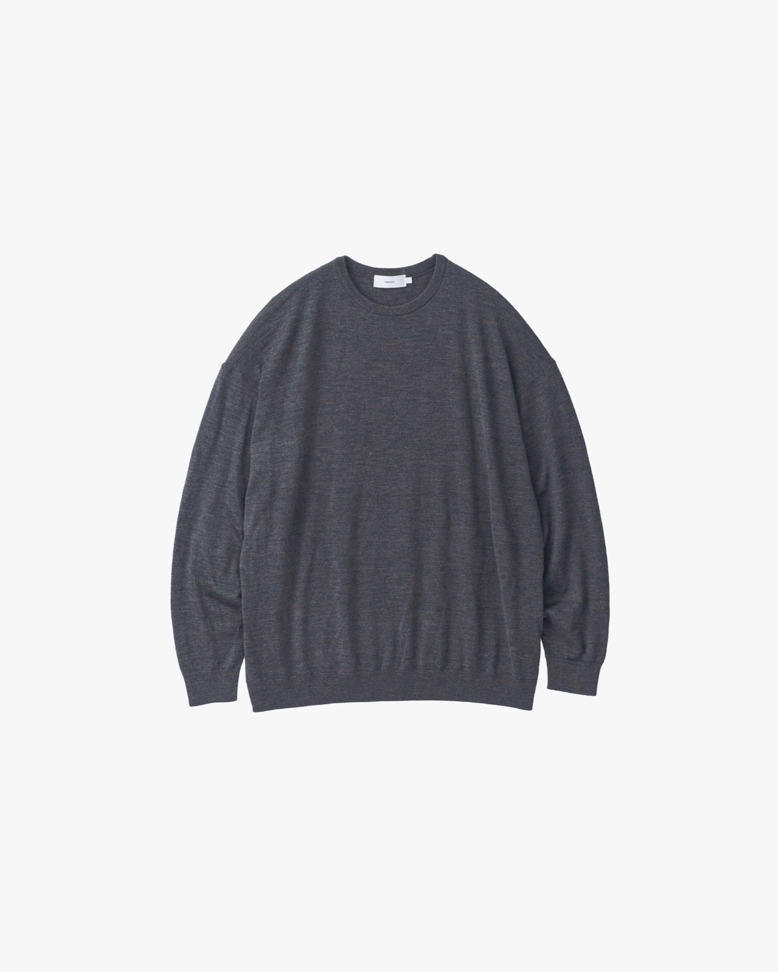 High Gauge L/S Oversized Crew Neck Knit – Graphpaper