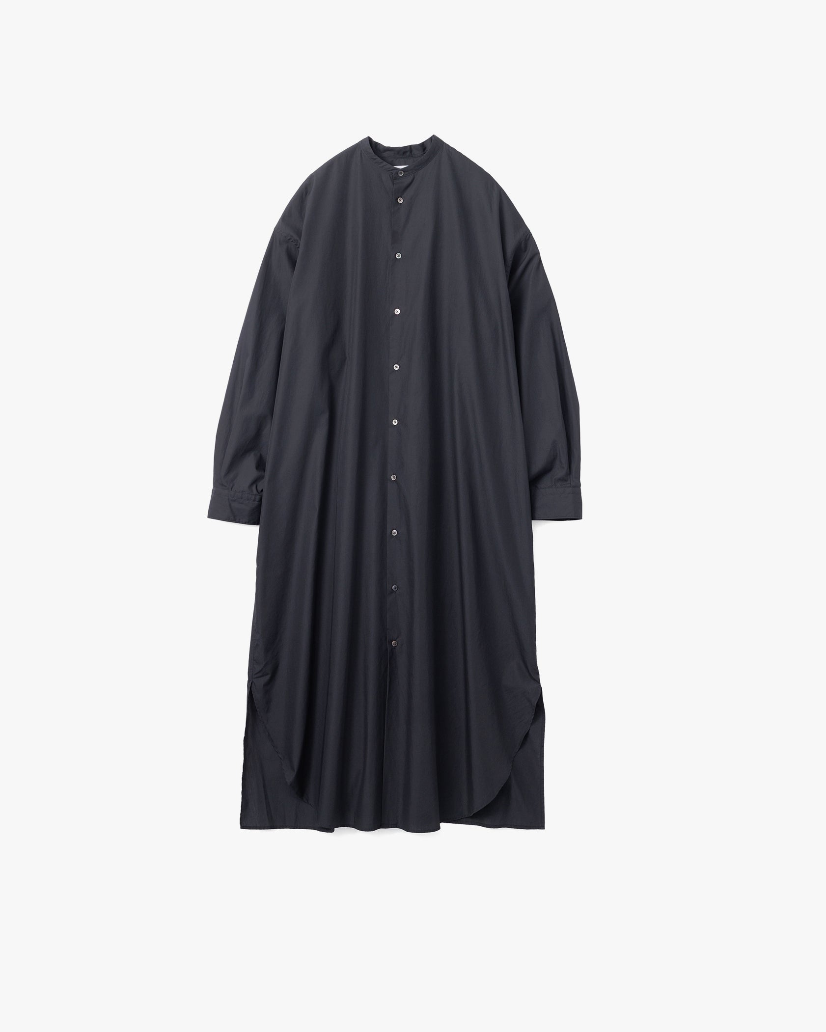 Broad Band Collar Oversized Shirt Dress – Graphpaper