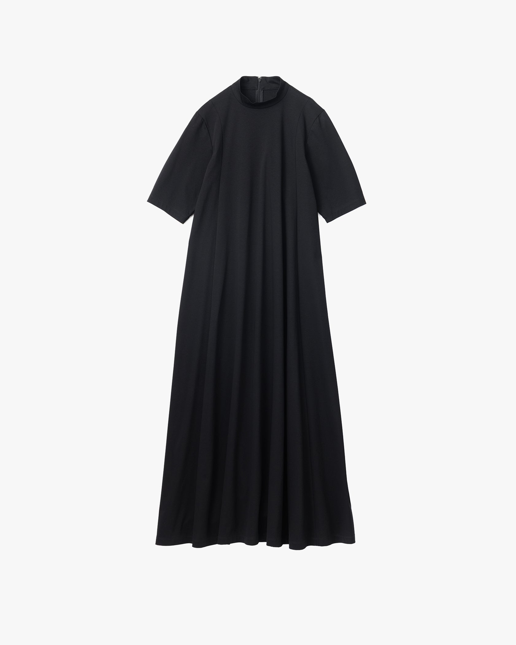 Fine Smooth Mock Neck Panel Line Dress – Graphpaper