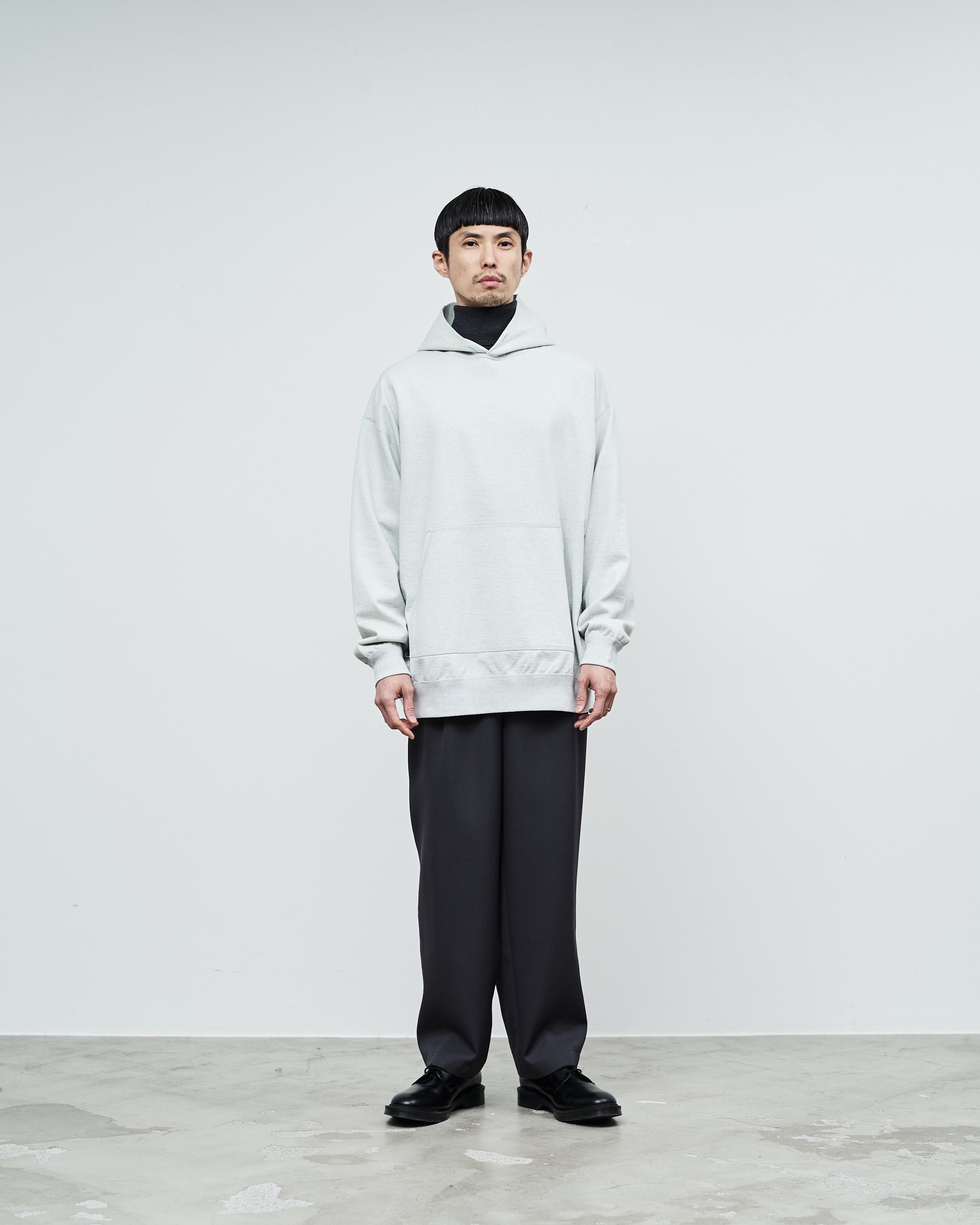 定番 Denim Mix Terry Pullover Hoodie – Graphpaper トップス
