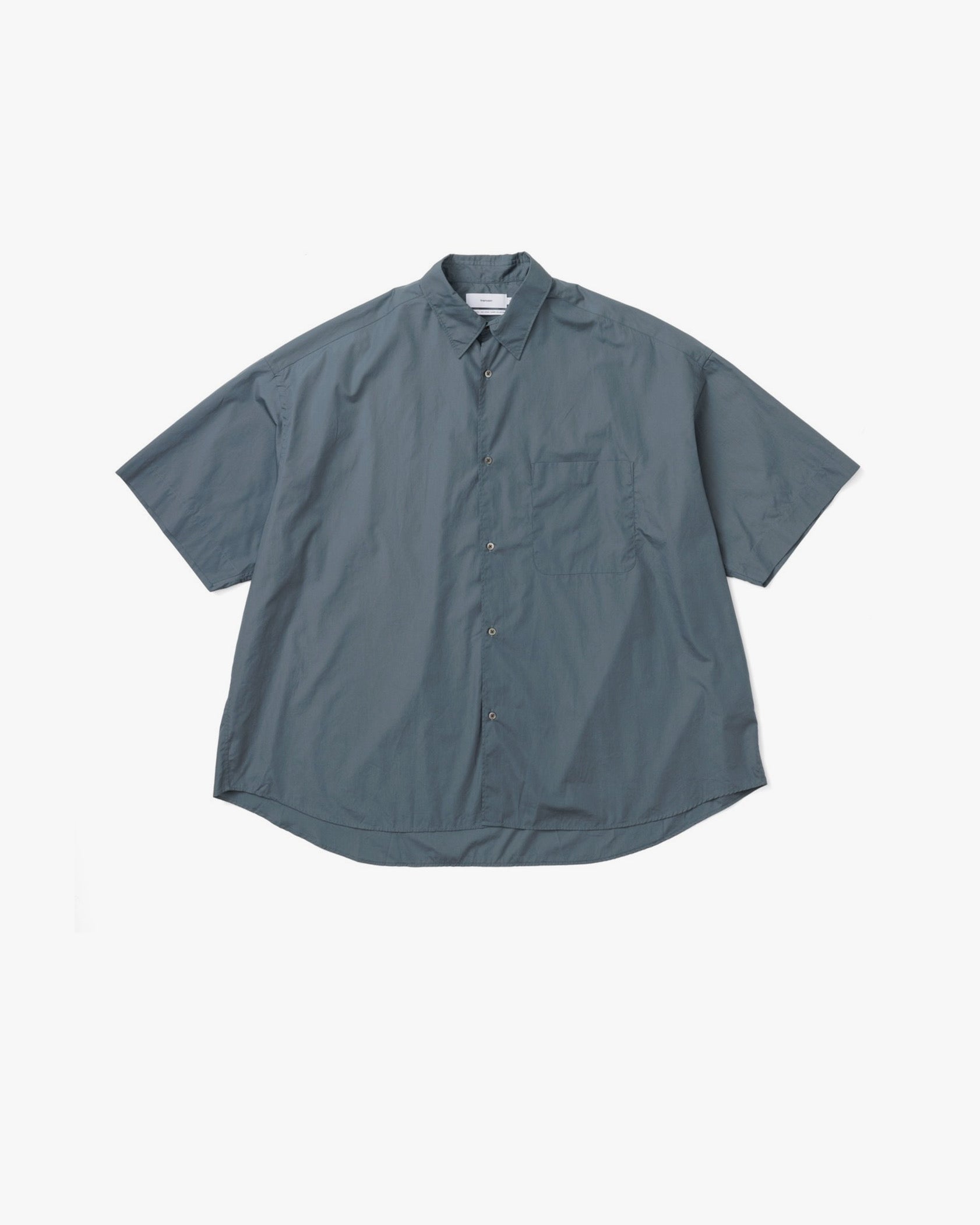 SALE- Broad S/S Oversized Regular Collar Shirt – Graphpaper
