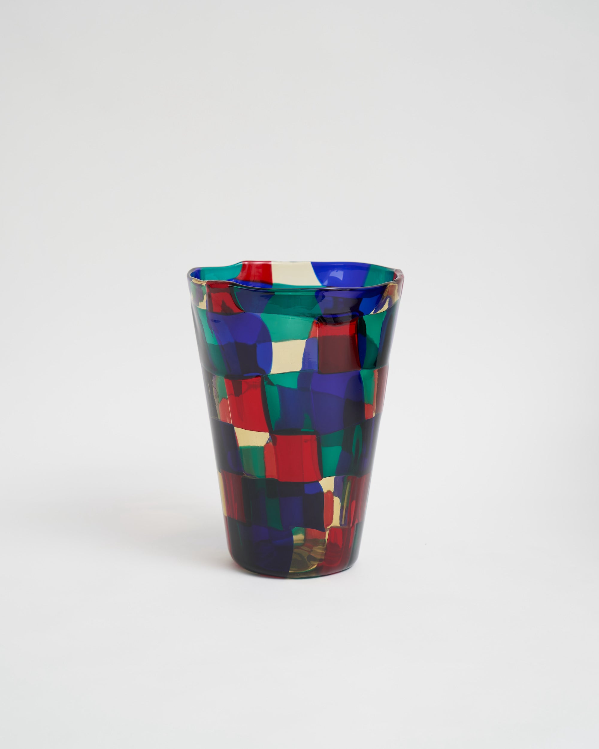 BIANCONI for Venini Pezzato Glass Vase 07s – Graphpaper
