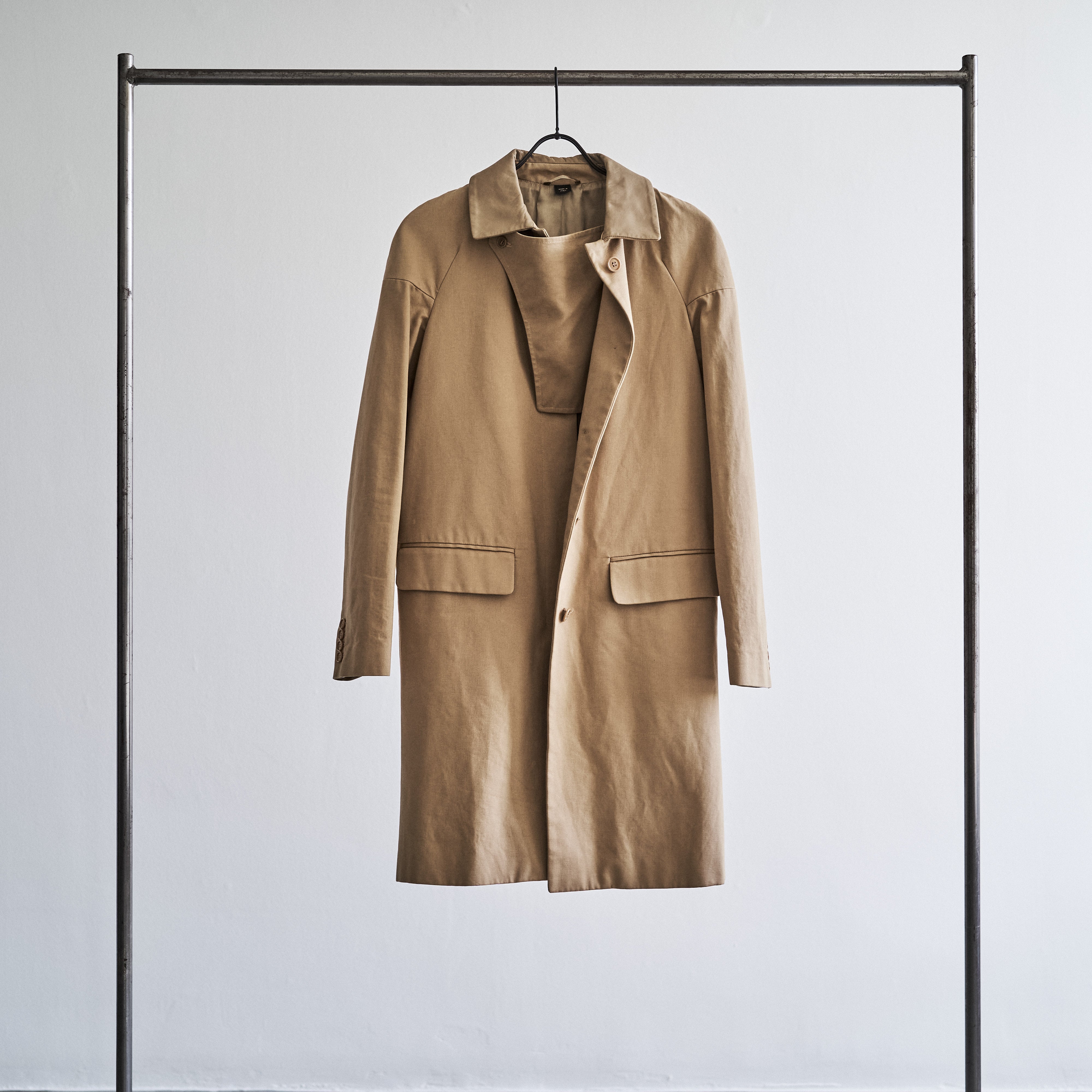 Helmut lang camel coat best sale