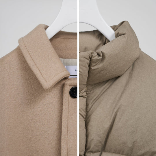 Cover or Puffer ?グラフペーパー、冬の一張羅