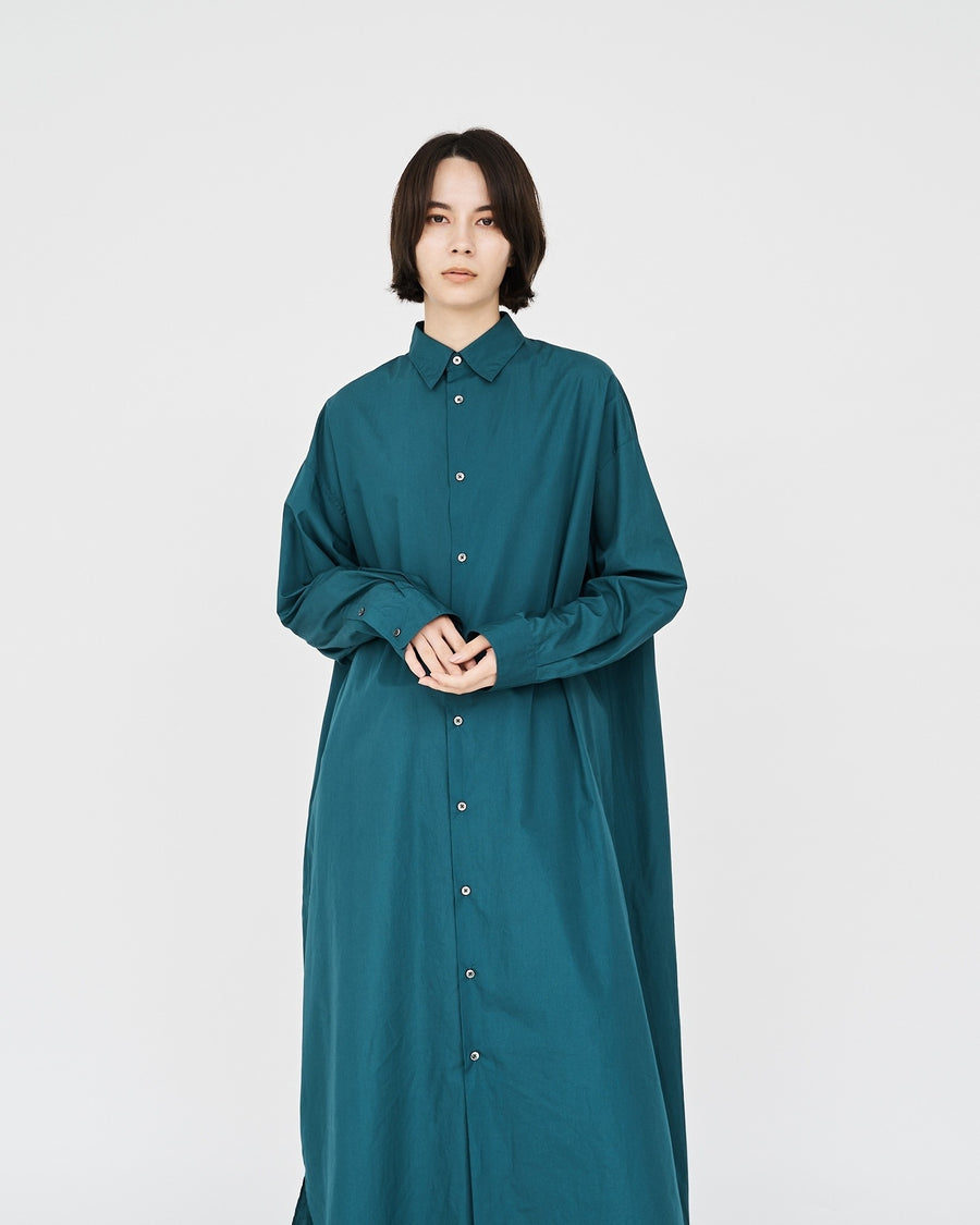 SALE- Broad Regular Collar Oversized Shirt Dress – Graphpaper