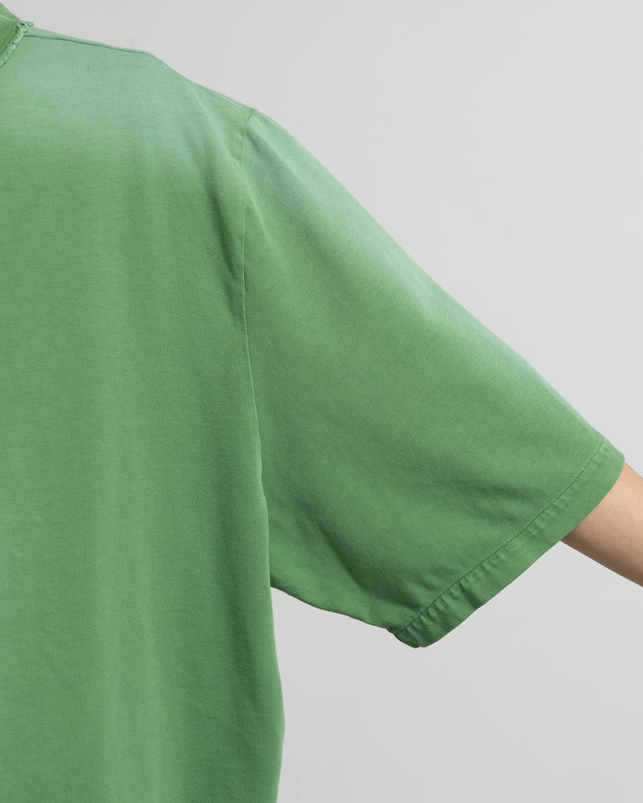 BIG TEE - sun faded green -