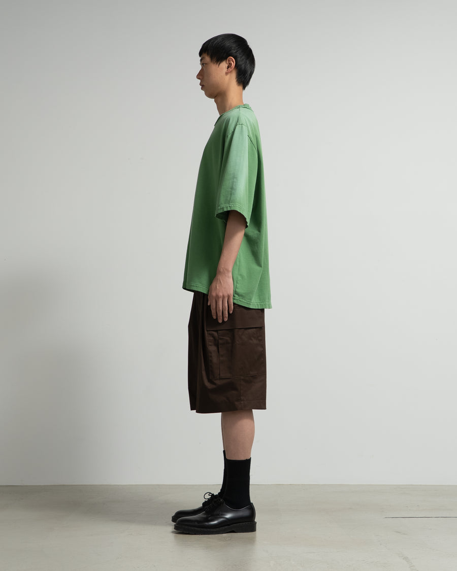 BIG TEE - sun faded green -