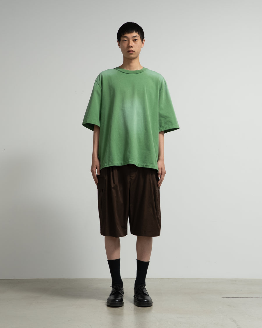 BIG TEE - sun faded green -