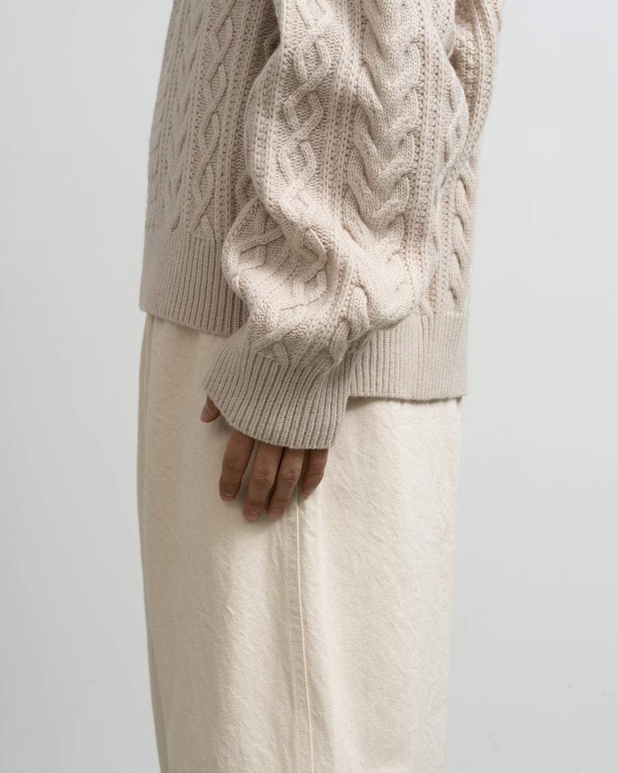 FRANKENSTEIN CABLE KNIT