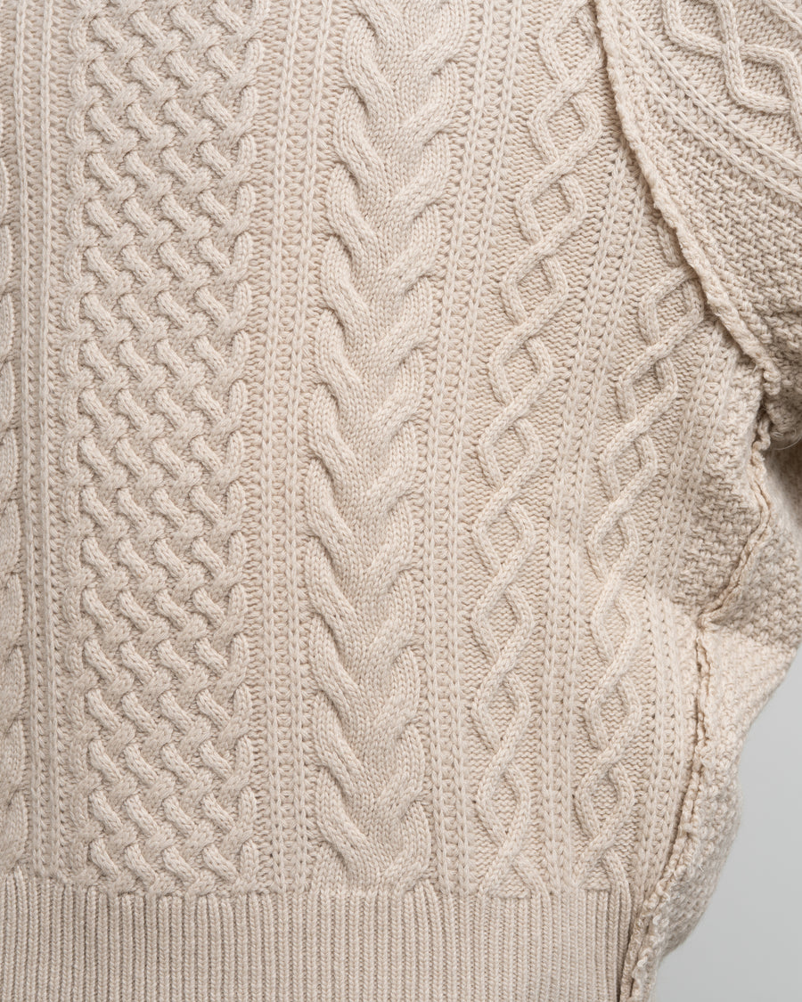 FRANKENSTEIN CABLE KNIT